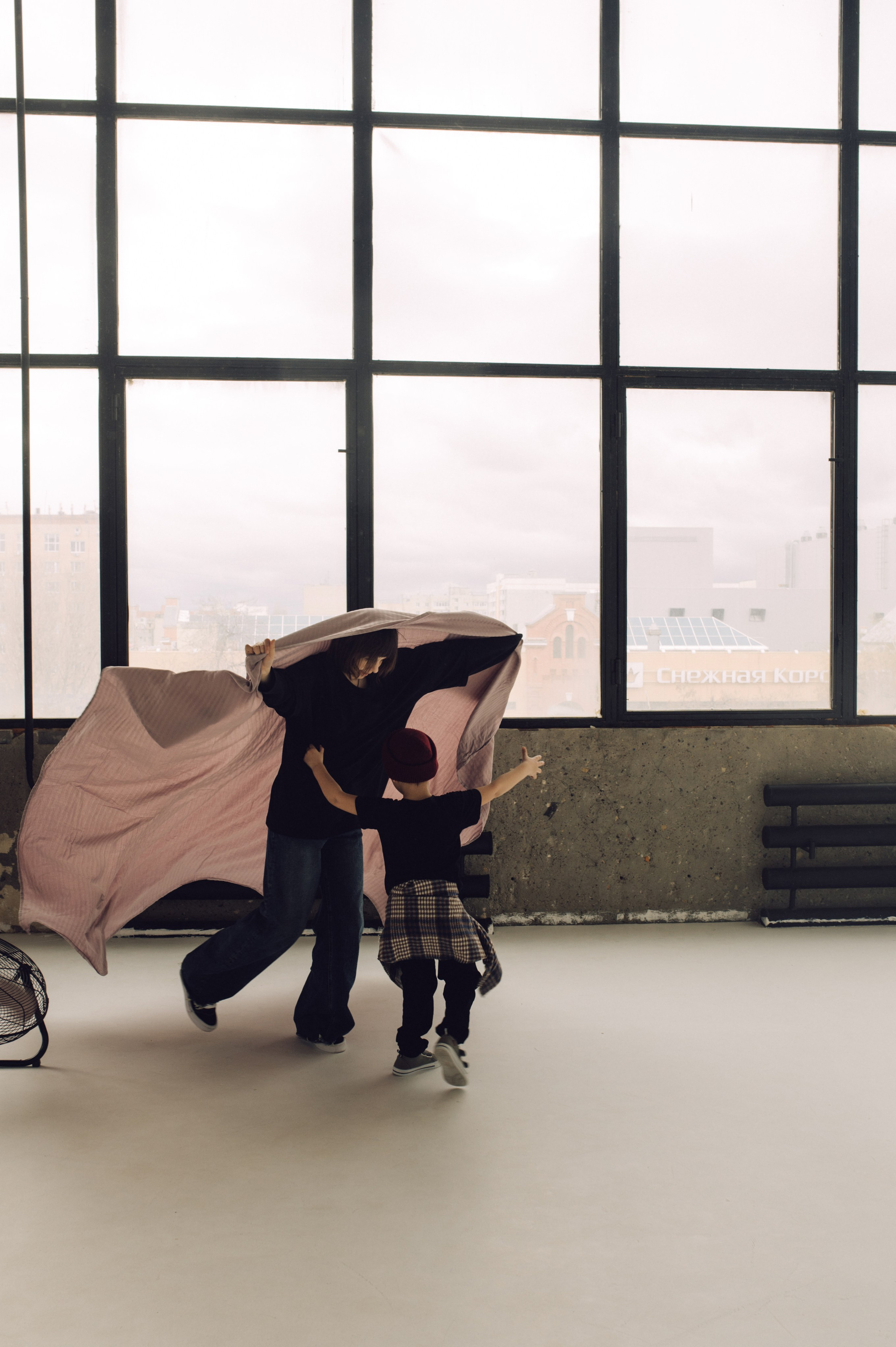 Наташа, Маша и Ванюшка. Фотограф Мария Стрелкова