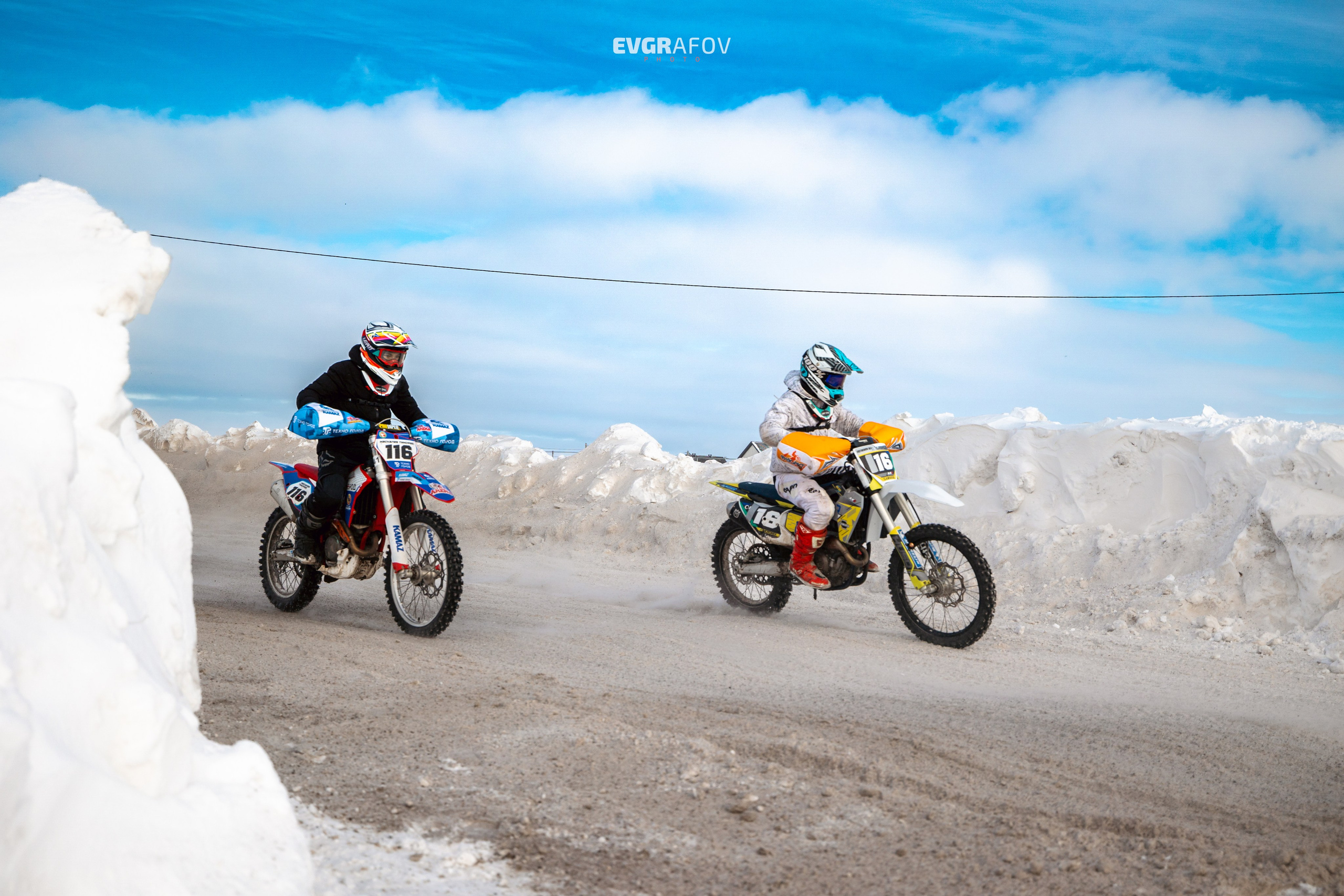 Открытый кубок Республики Татарстан по мотокроссу 3 этап. 4 февраля 2024 г. Фотограф Евграфов Александр