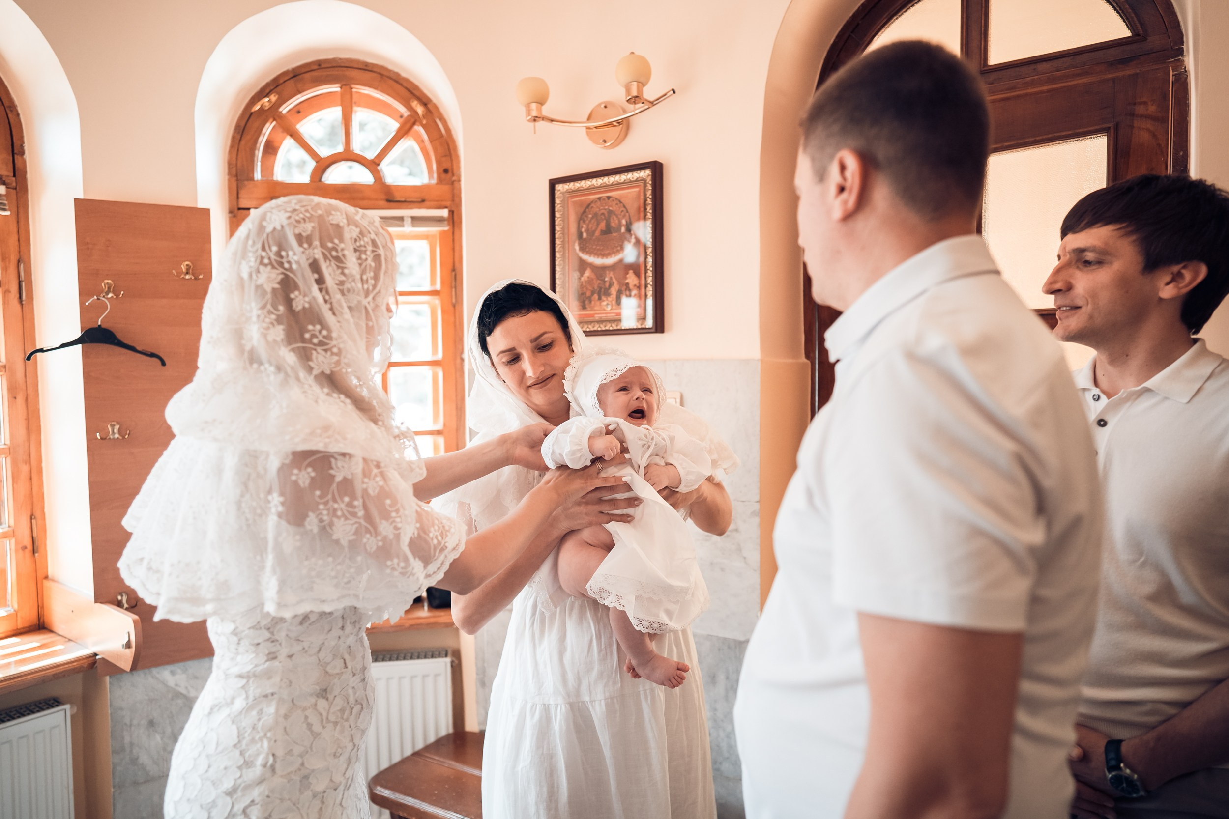 Крещение в Свято-Троицком монастыре Симферополь. Церковный фотограф Севастополь