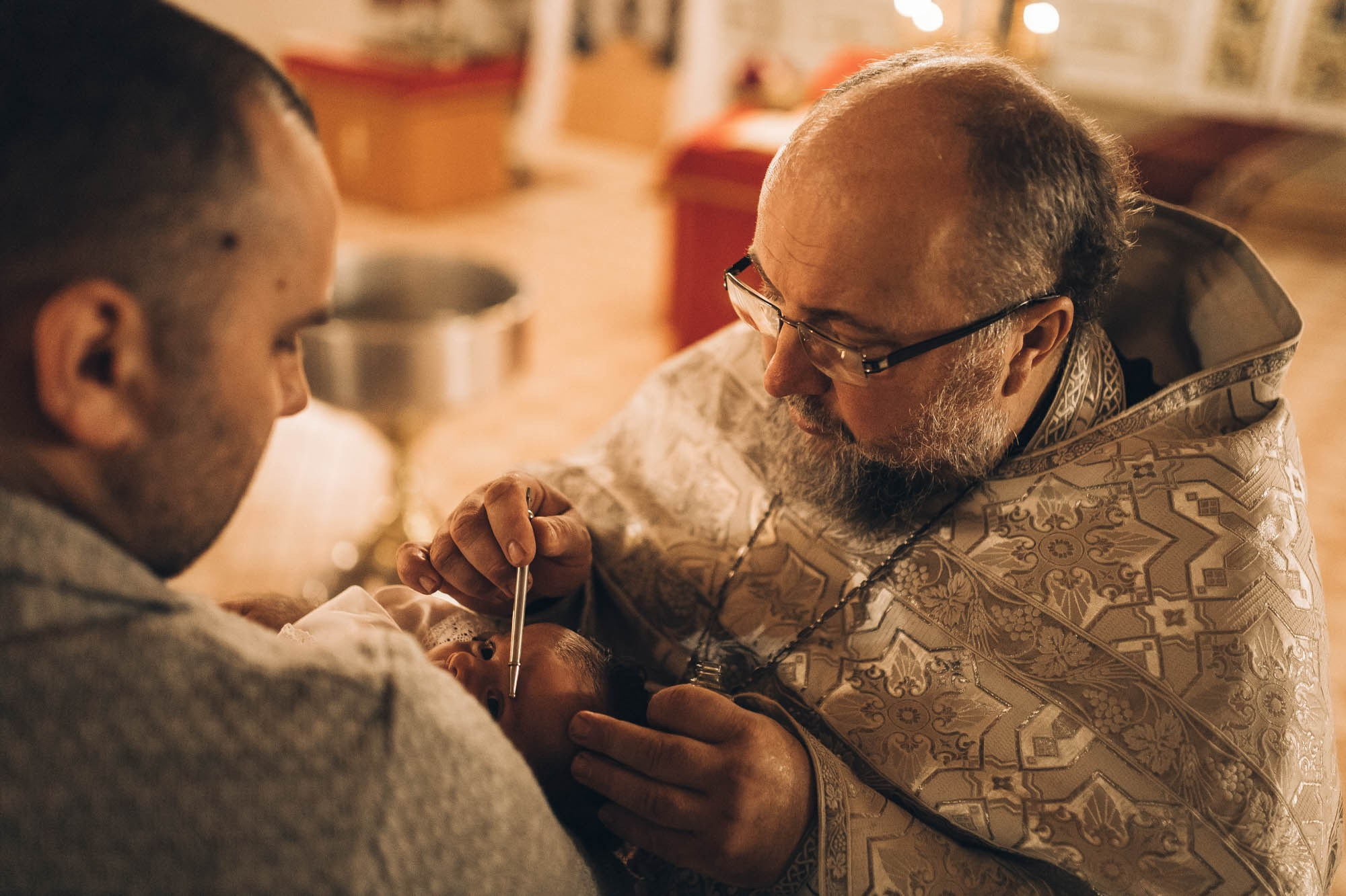 Крещение Германа. Фотограф таинства крещения в Бресте Светлана Будько