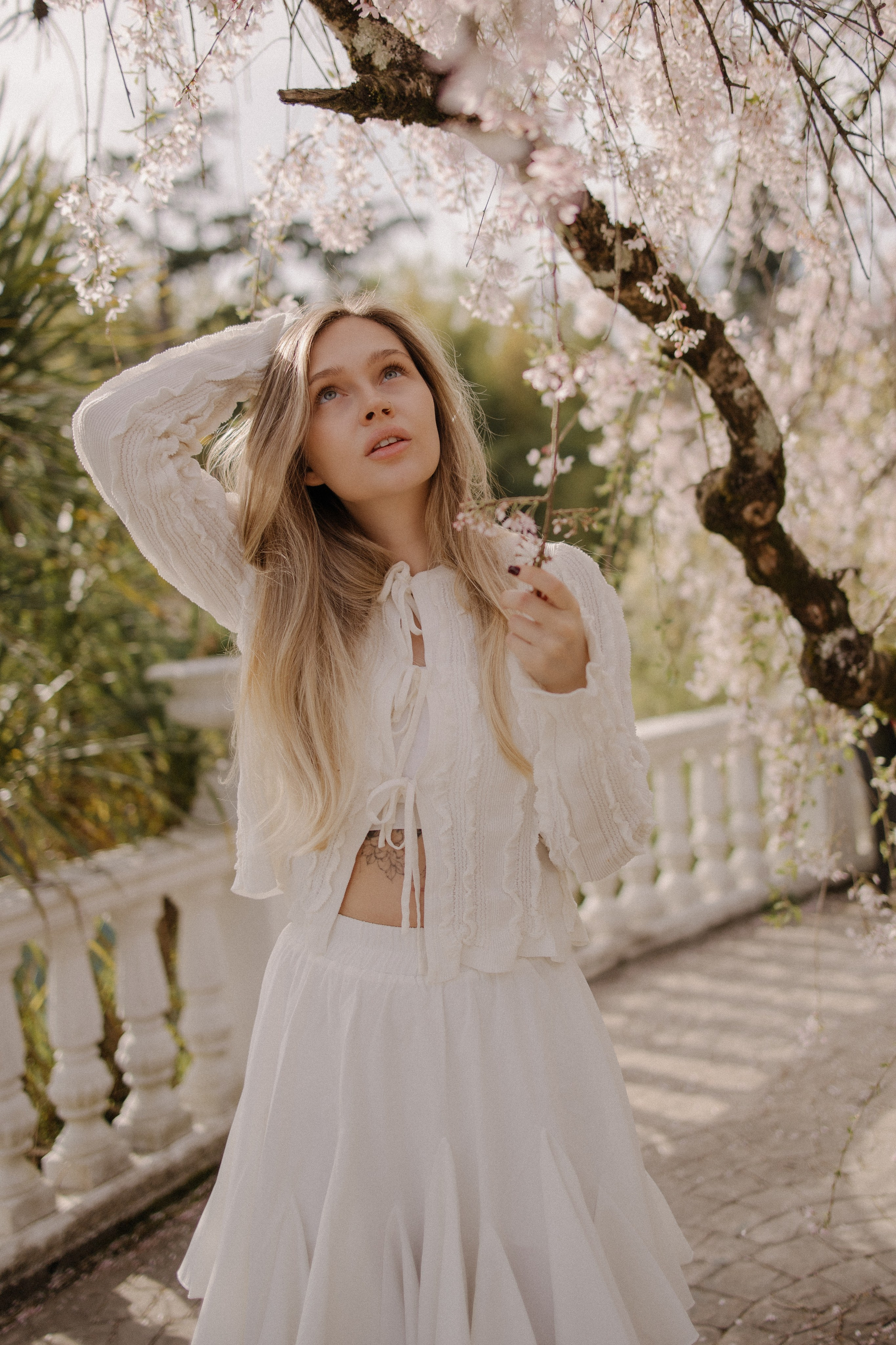 Света в сакуре. Фотограф Сочи Адлер Сириус Красная поляна Олеся Минив