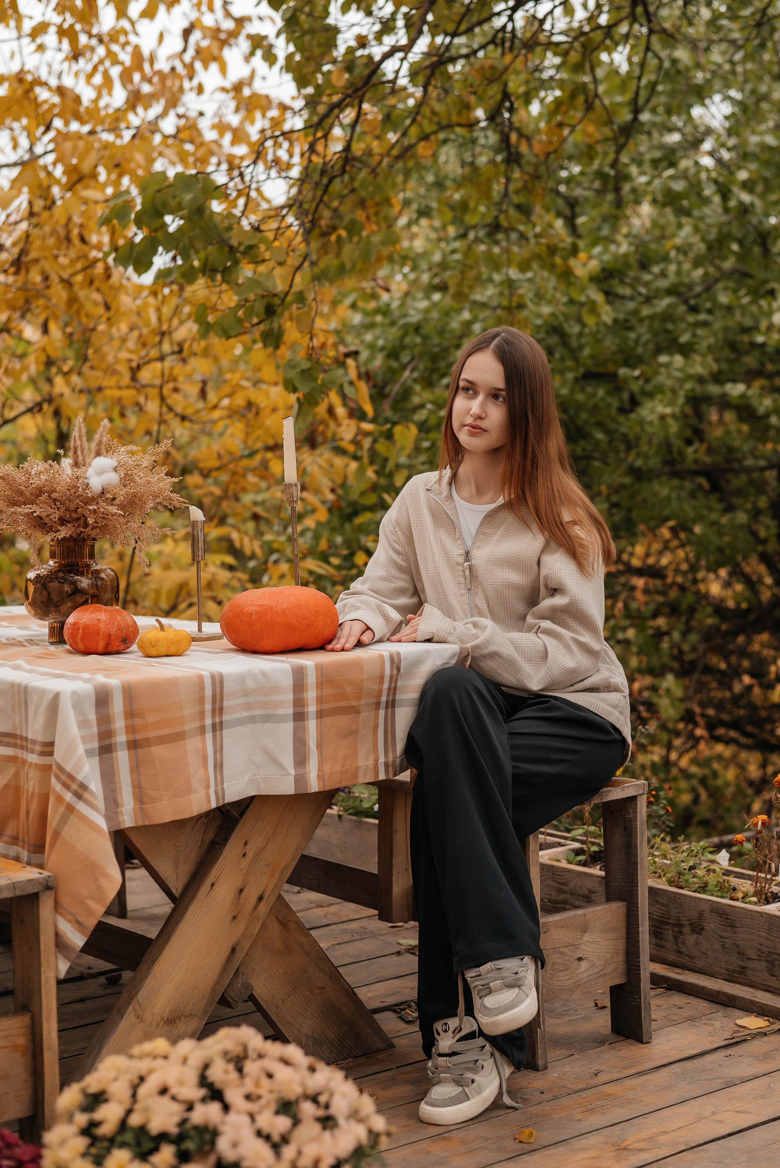 Осенняя семейная фотосессия. Семейный и детский фотограф Кущ Наташа