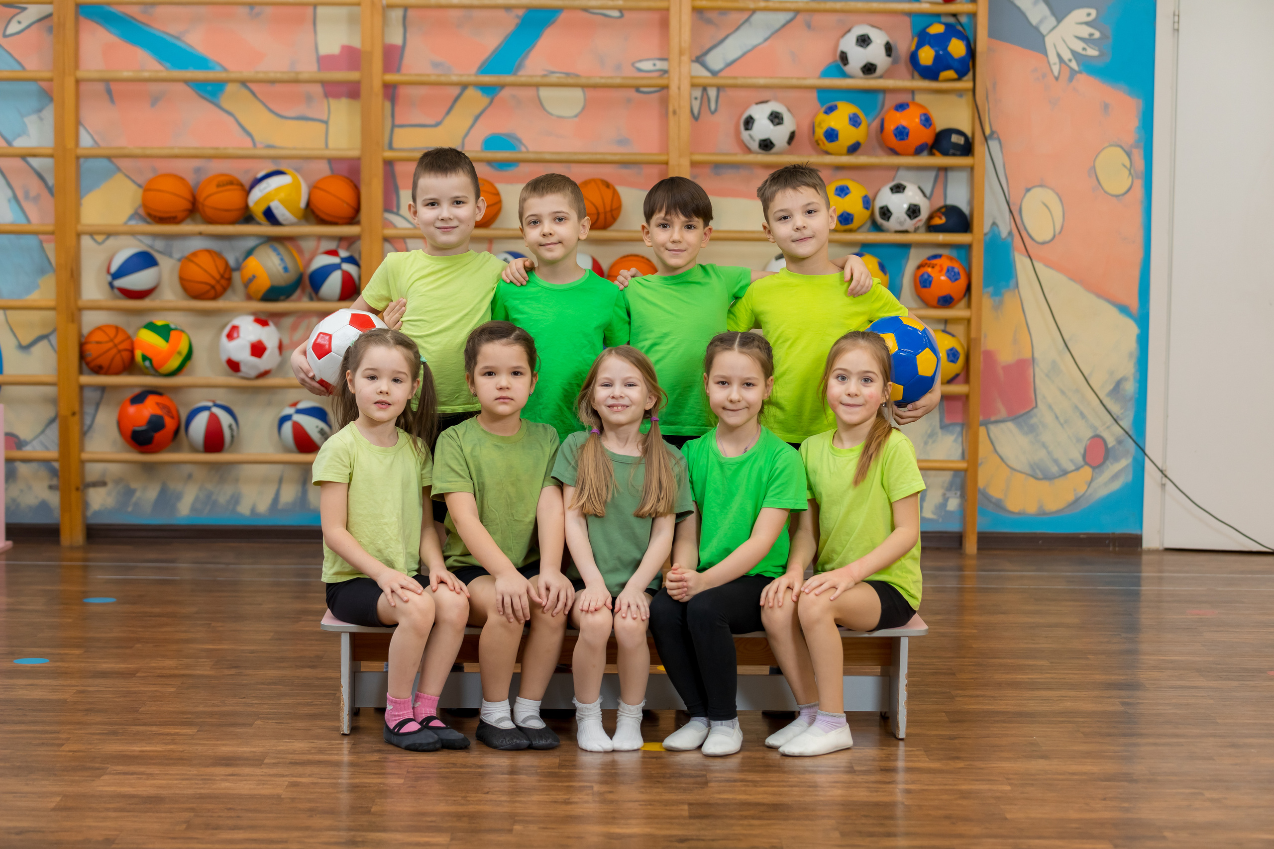 физкультура в детском саду