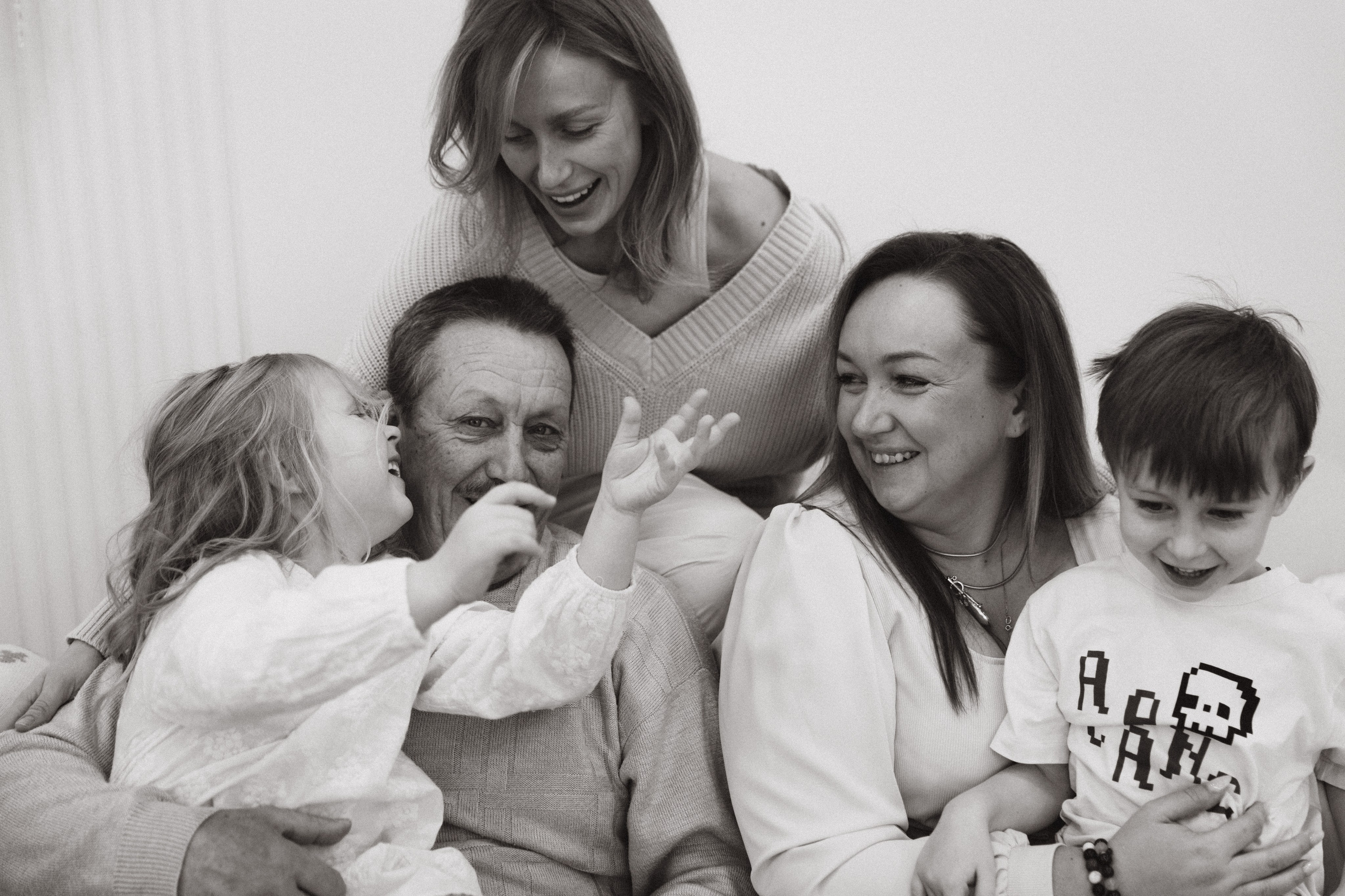 Большая семья в сборе. Фотограф в Нижнем Новгороде Воробьева Анжела