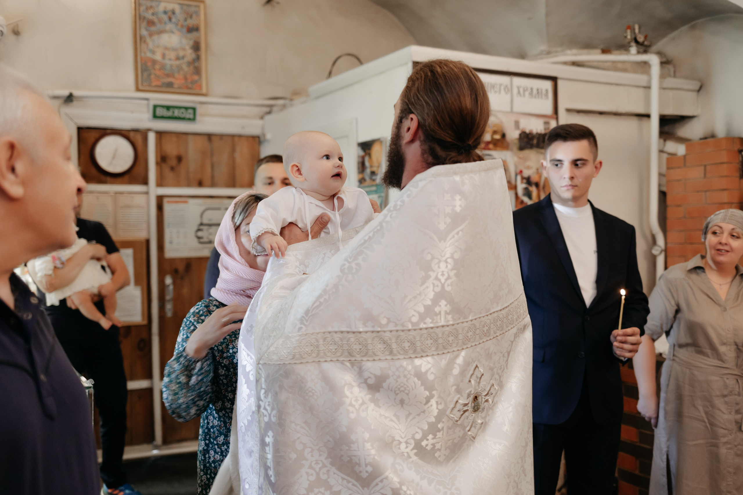 Крещение Виктории в Морском храме святителя Климента Римского. Свадебный фотограф в Пскове и Санкт-Петербурге | Анна Голикова