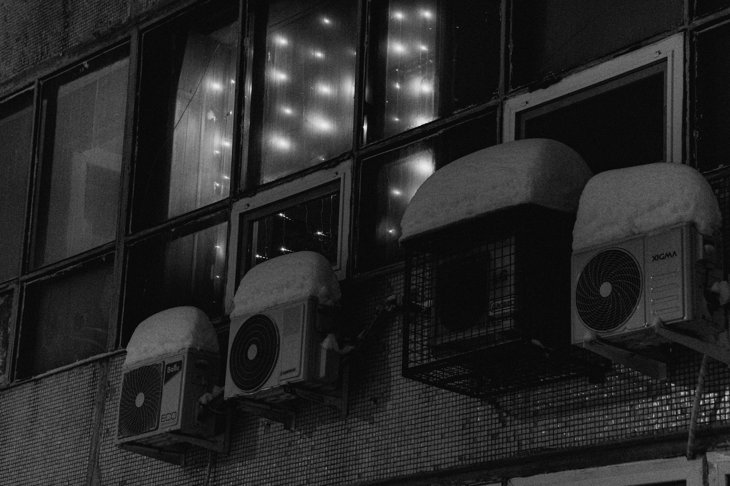 Город зимой. Фотограф Эльмира Лин