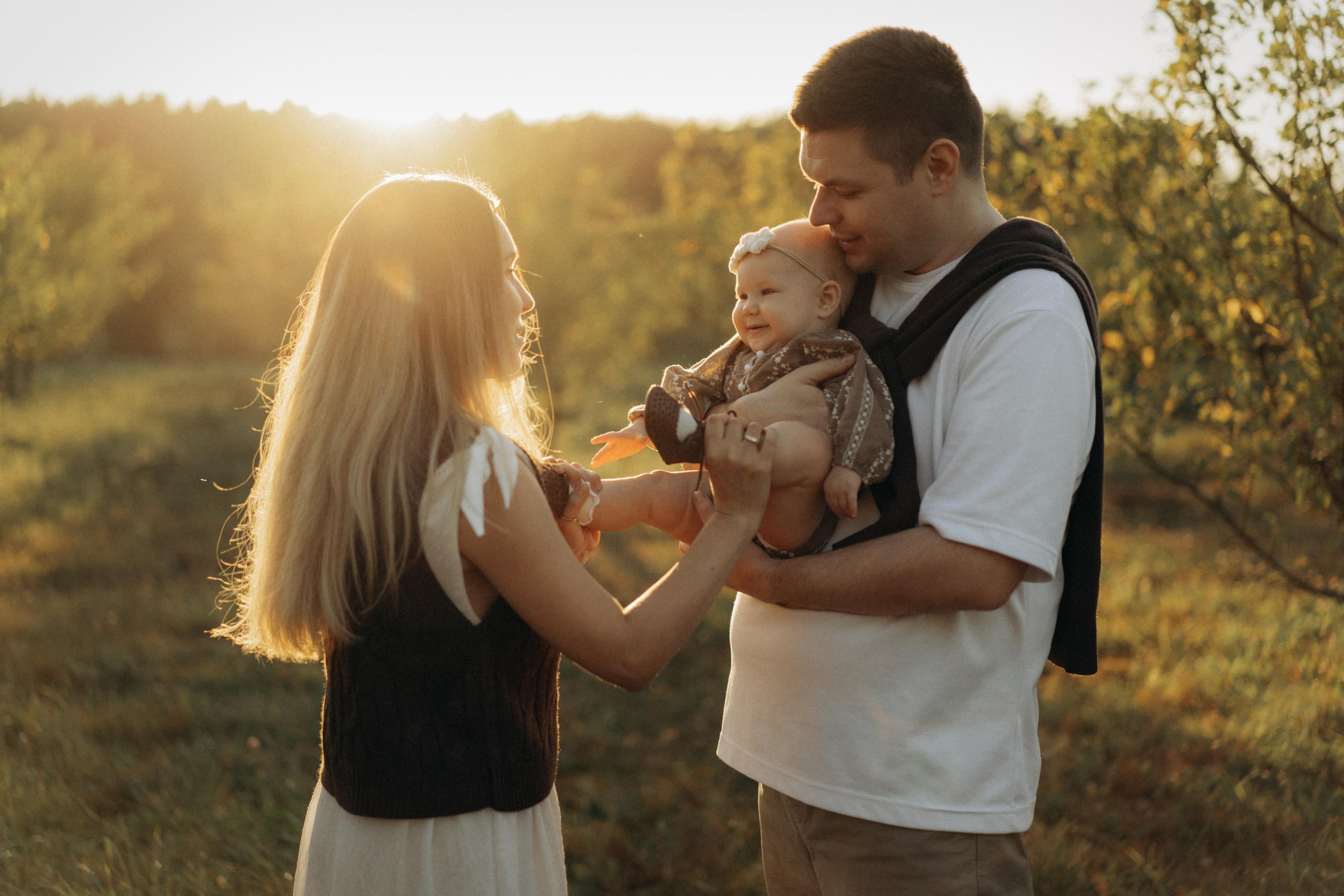 Мирослава и родители. Семейный lifestyle фотограф в Москве Рената Рафикова