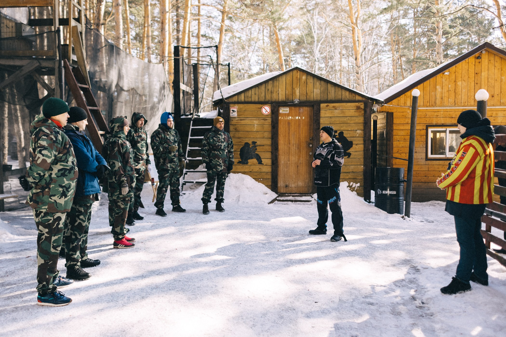 Пейнтбольный клуб «Партизан». Фотограф Кемерово | Сергей
