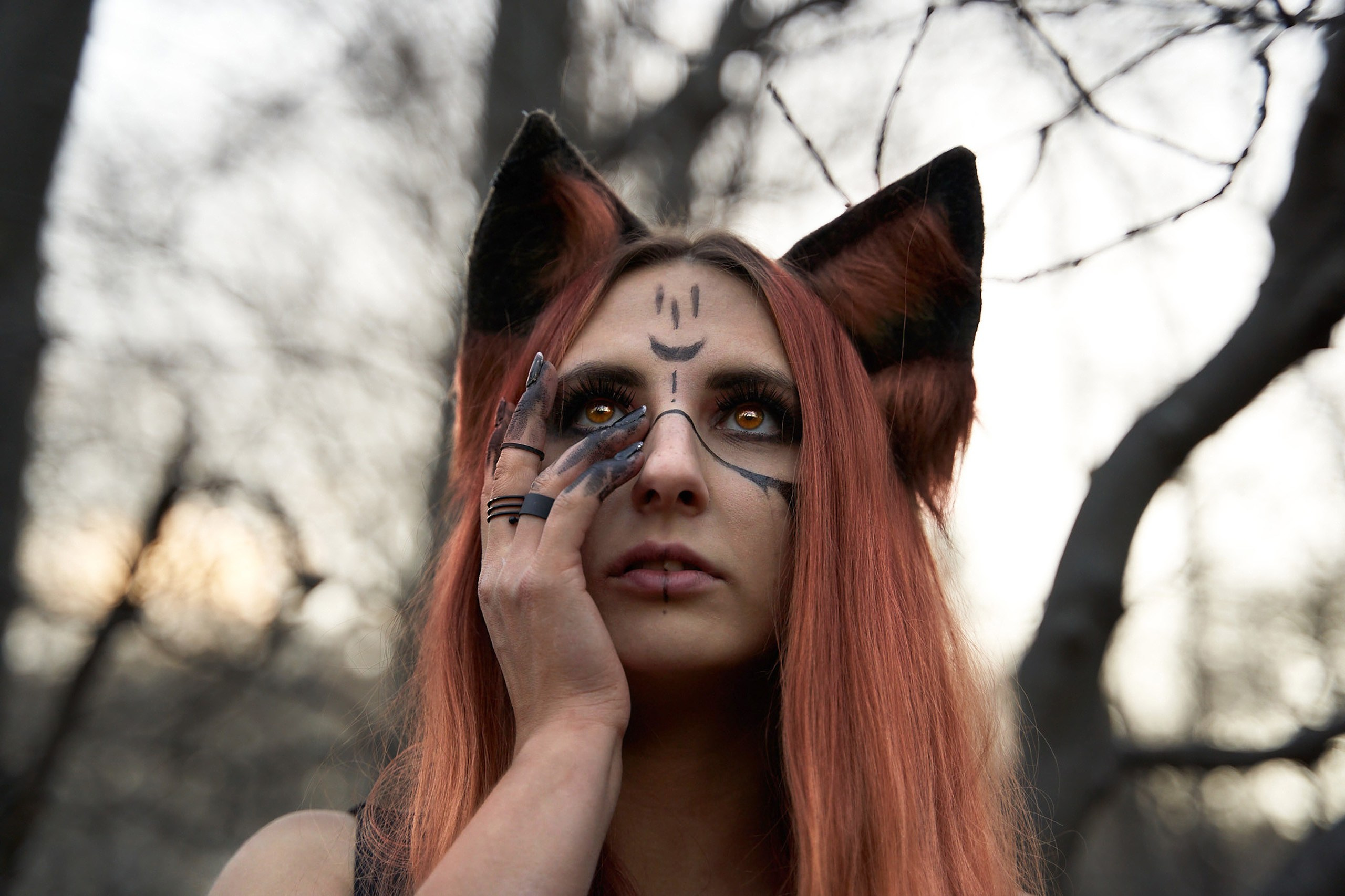 Тематическая фотосессия Татьяны на природе. Студийный фотограф в Петропавловске-Камчатском