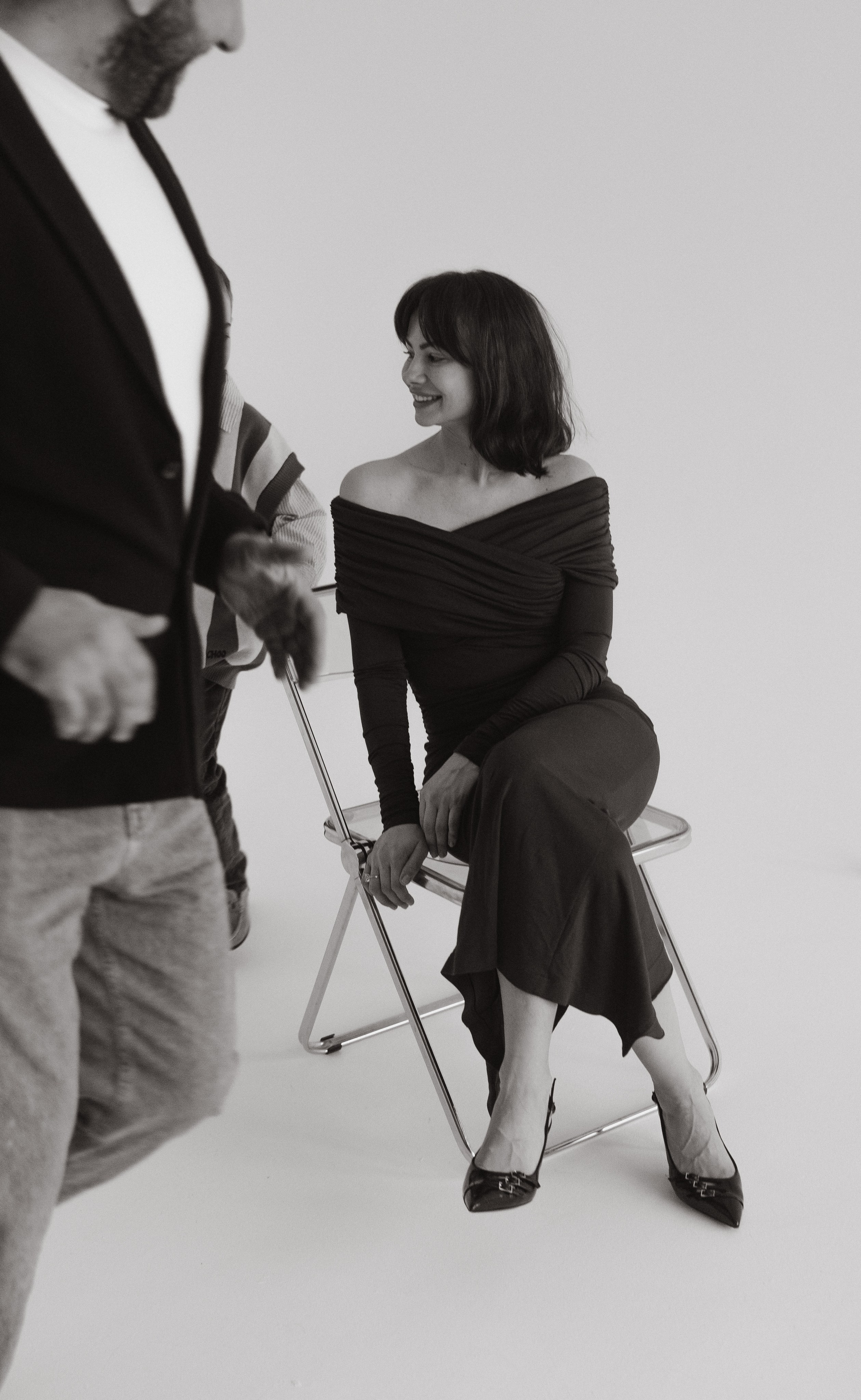 Студийная семейная фотосессия. Семейный, ньюборн фотограф, фотограф на роды в Москве, Виктория Тюльдюкова