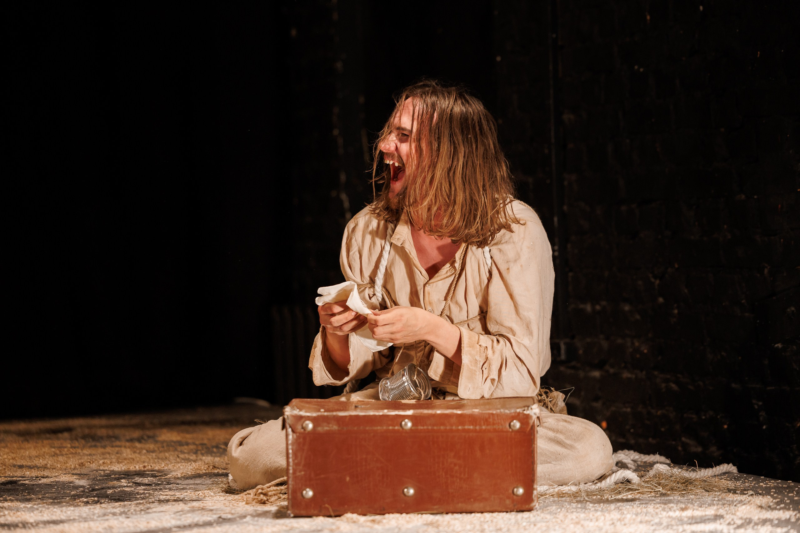 Спектакль «В ожидании Годо» от театра Д. Лица в СПб. Фотограф в Санкт-Петербурге — Сергей Петров