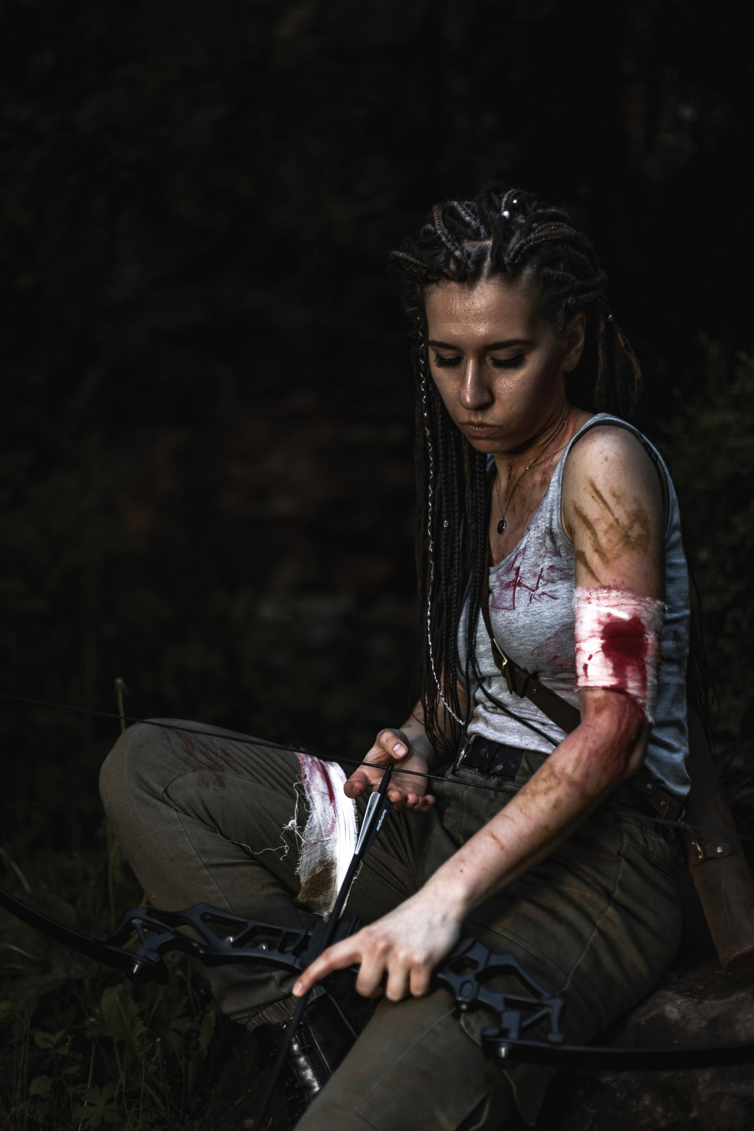 Косплей по мотивам игры Томб Райдер