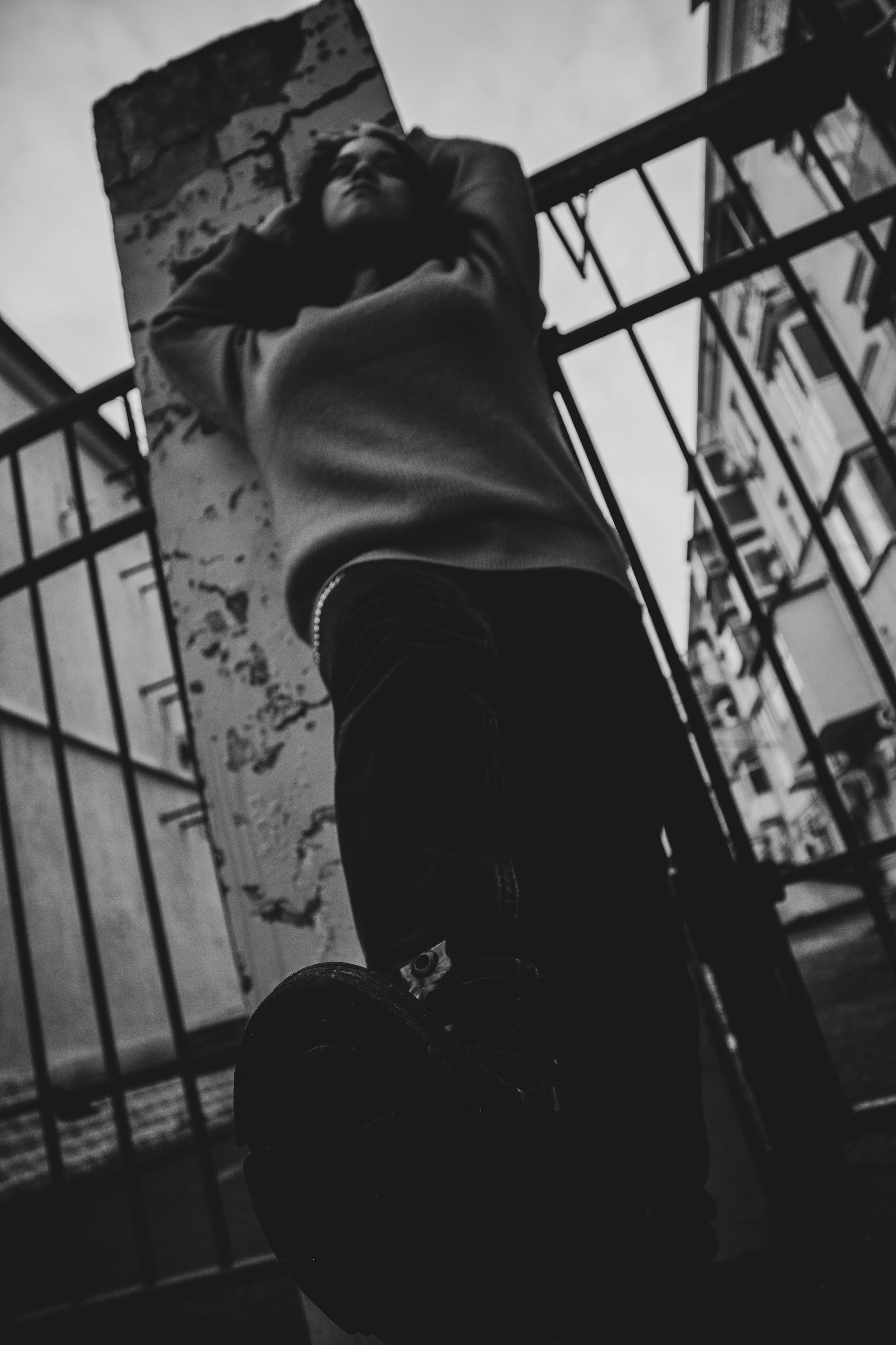 «Городская грация: осенний вальс». Уличный фотограф Города N