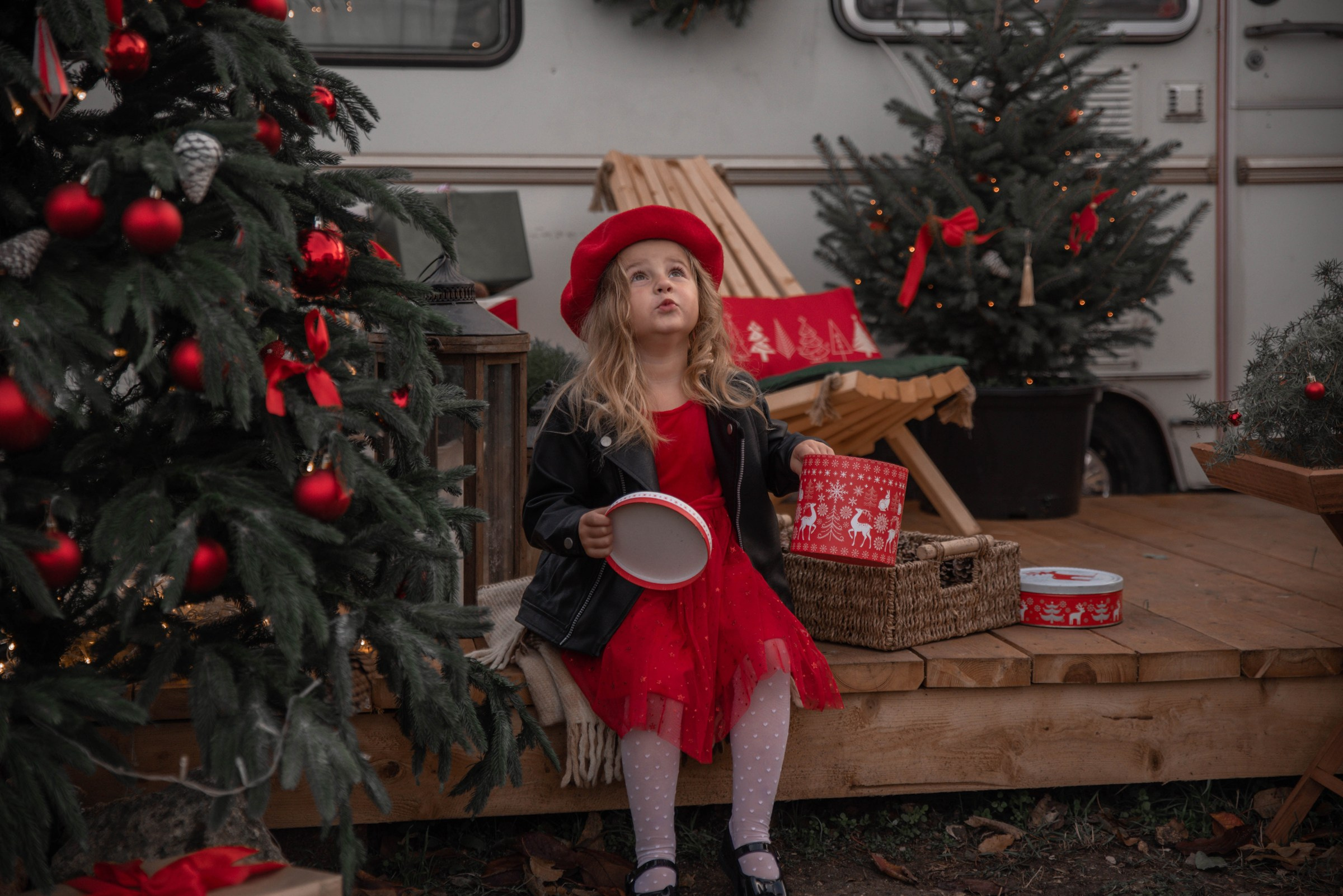 Новогодние съемки. Фотограф Надя Заручевская