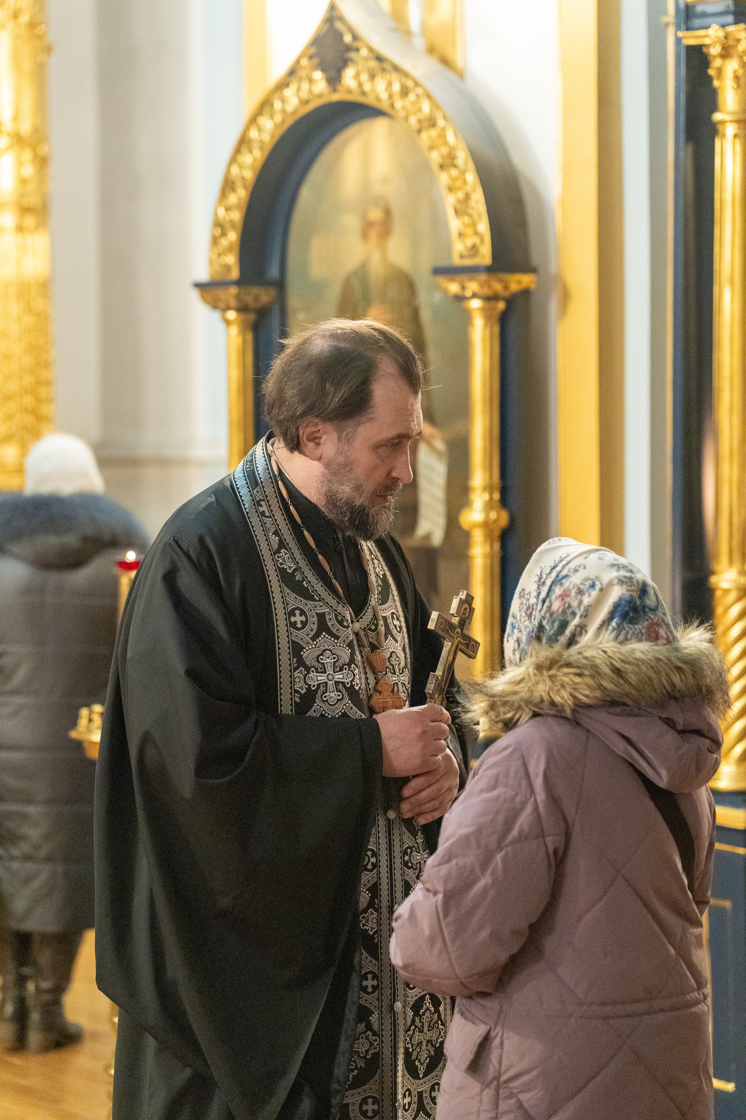 Великая вечерня. Чин прощения. НИКОЛО-БОГОЯВЛЕНСКИЙ МОРСКОЙ СОБОР
