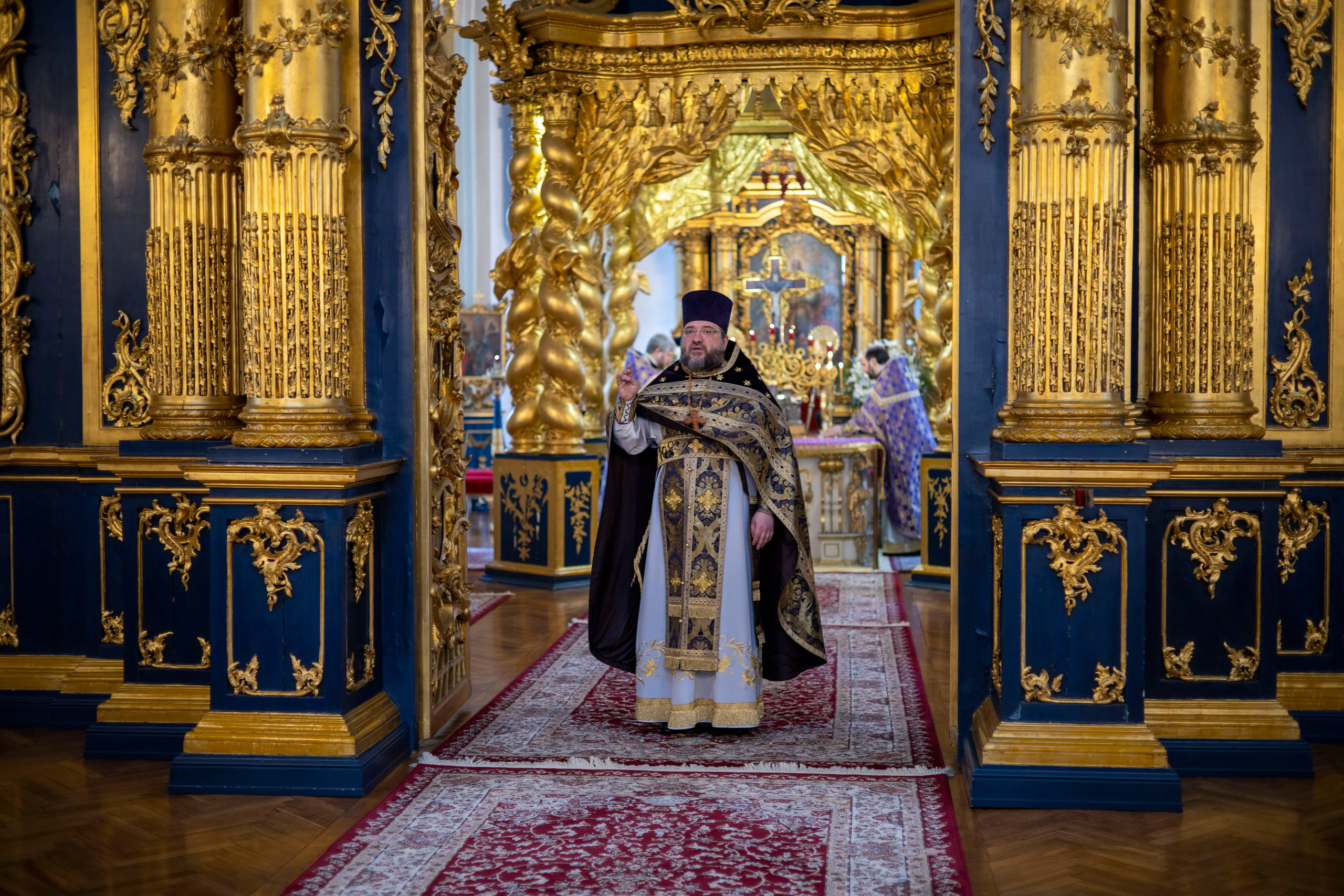 ВЕЛИКИЙ ЧЕТВЕРГ. ВОСПОМИНАНИЕ ТАЙНОЙ ВЕЧЕРИ. НИКОЛО-БОГОЯВЛЕНСКИЙ МОРСКОЙ СОБОР