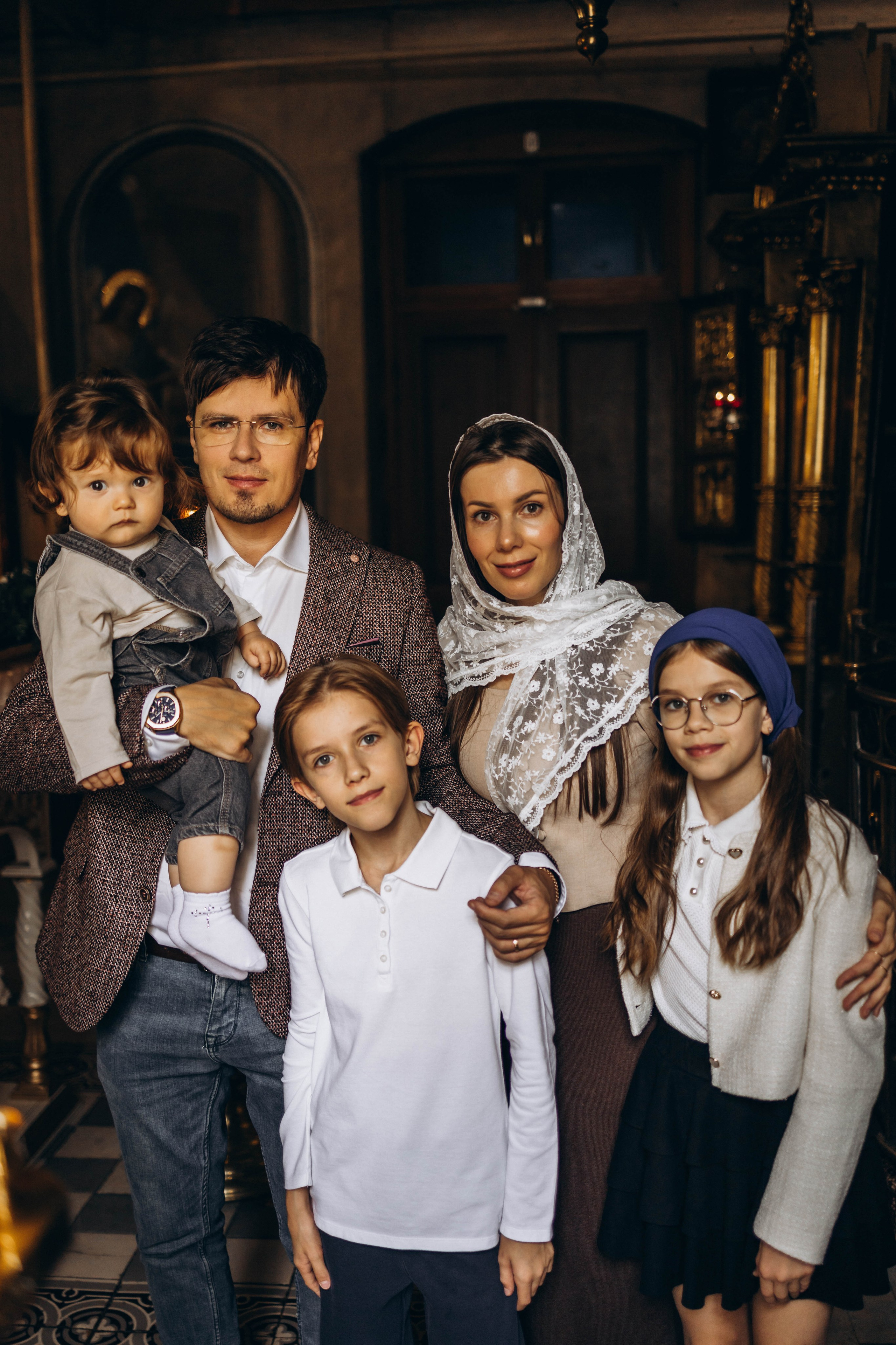 Таинство крещения Егора. Динара Федорова семейный фотограф