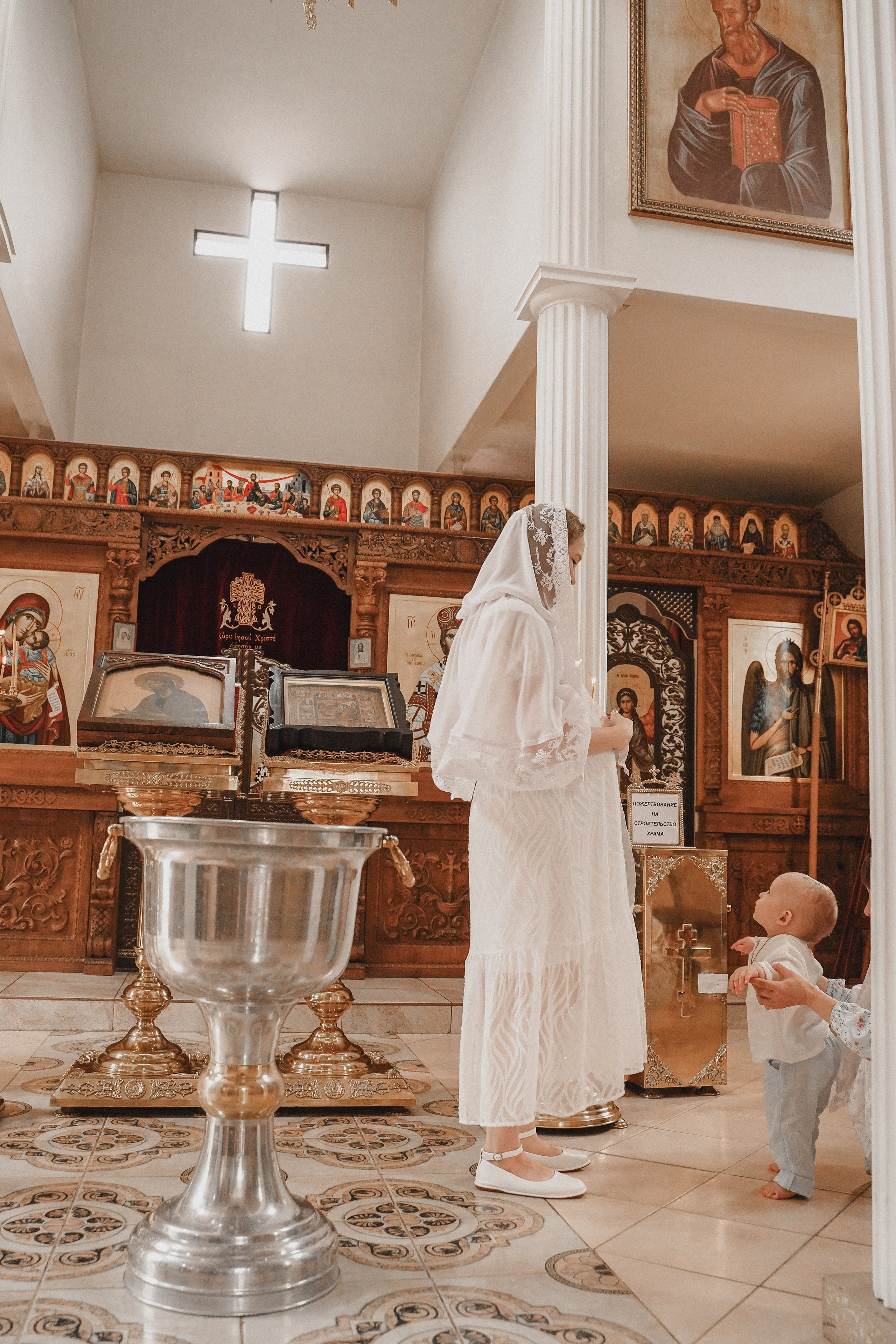 Крещение Лёвы. Семейный и женский фотограф в Краснодаре Анастасия Приймак