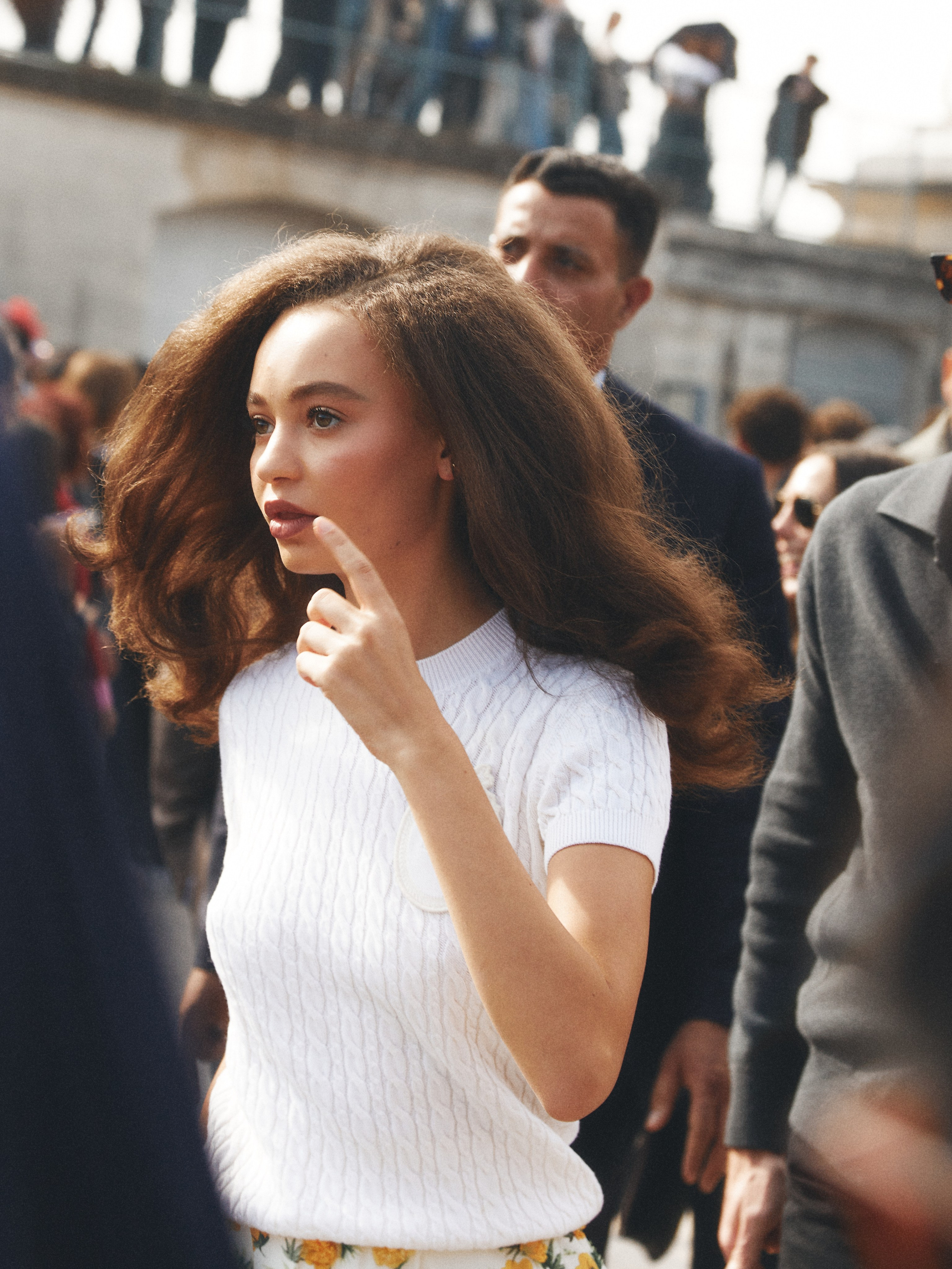 SS26 Dior Show Guests. Photographer Daria Ilkevich