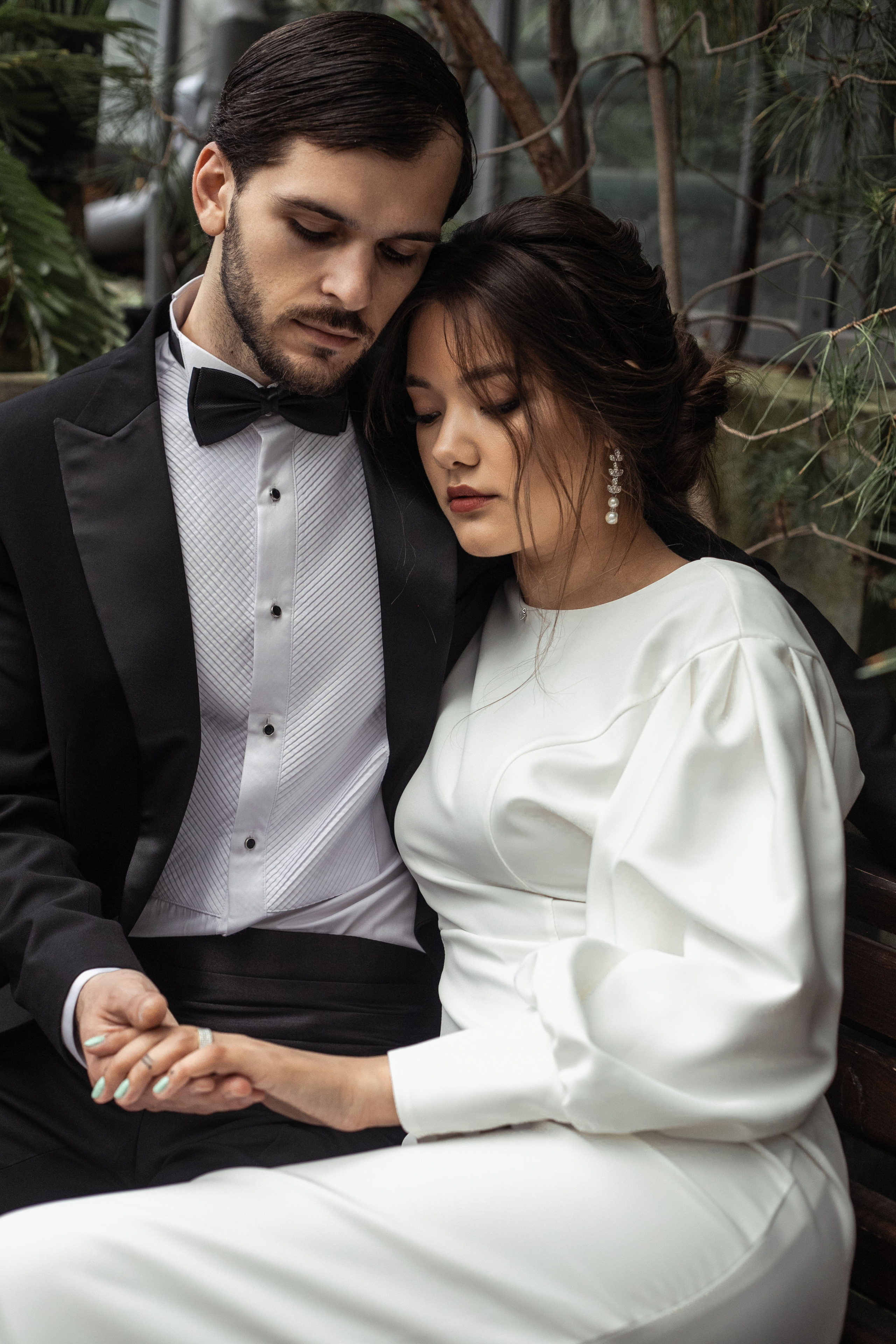 свадьба, свадебная фотосессия, оранжерея, свадебный