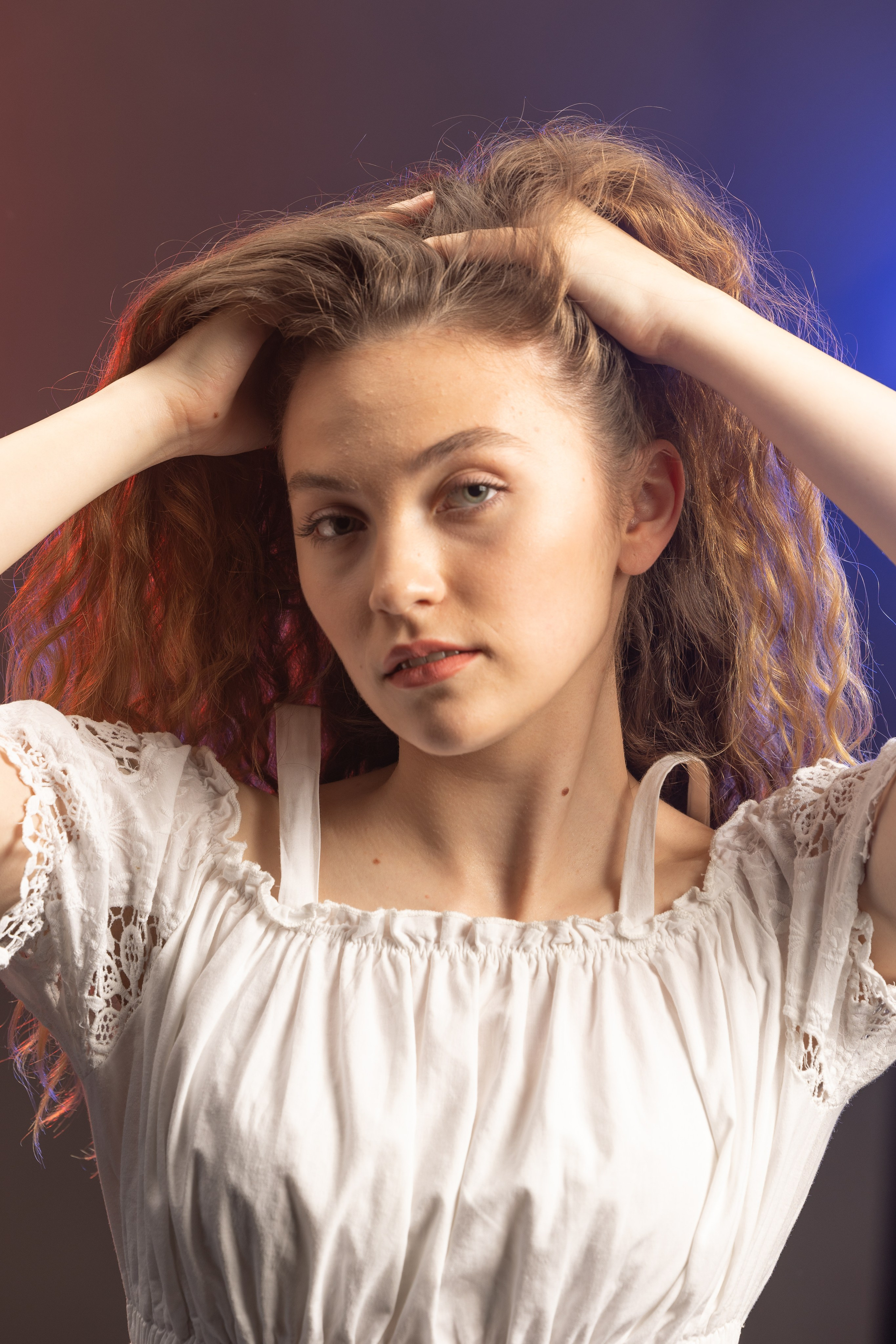 Студийная съемка, модель Алина. Главная