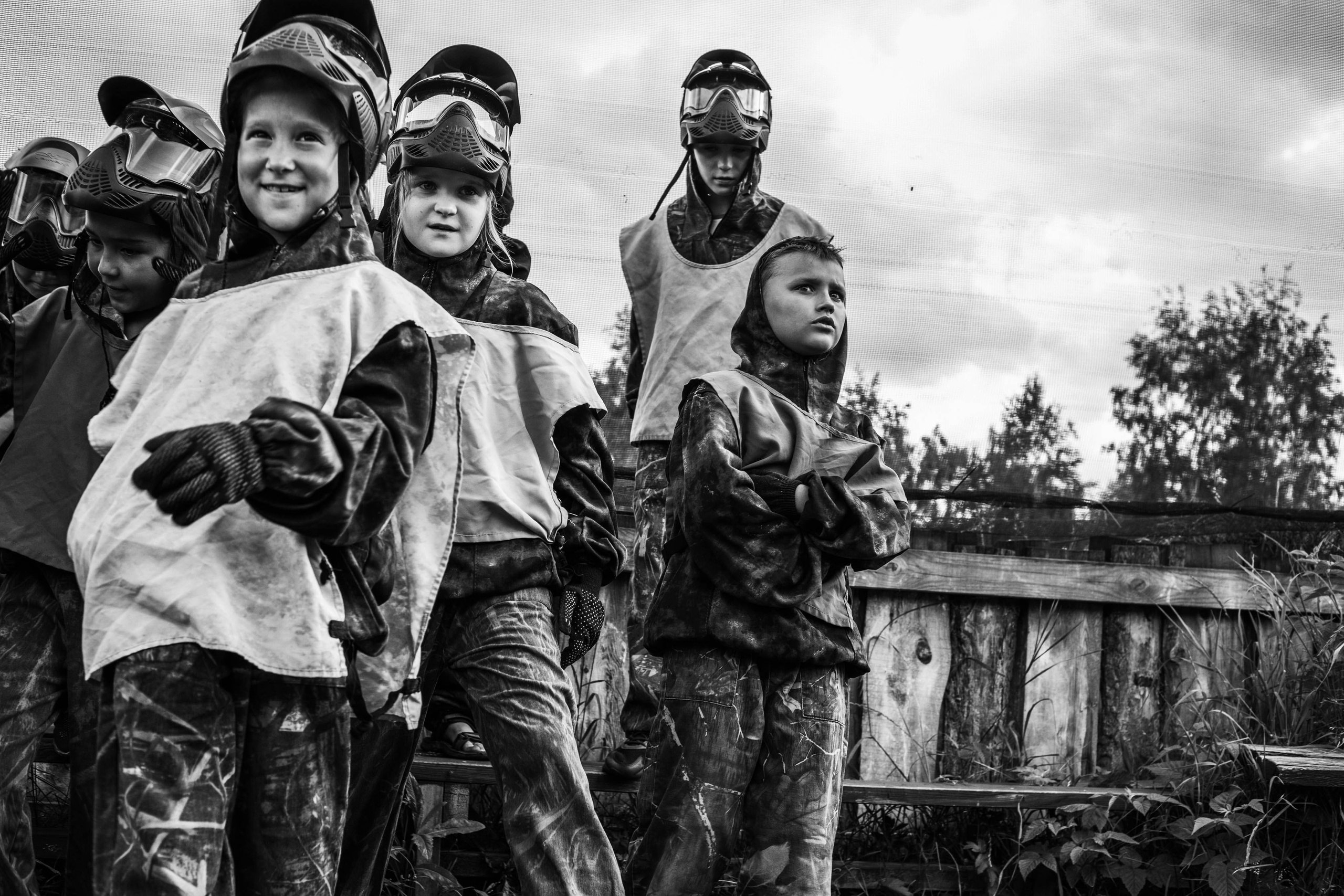 Пейнтбол. Семейный и детский лайфстайл фотограф Юлиана Дрот Красноярск