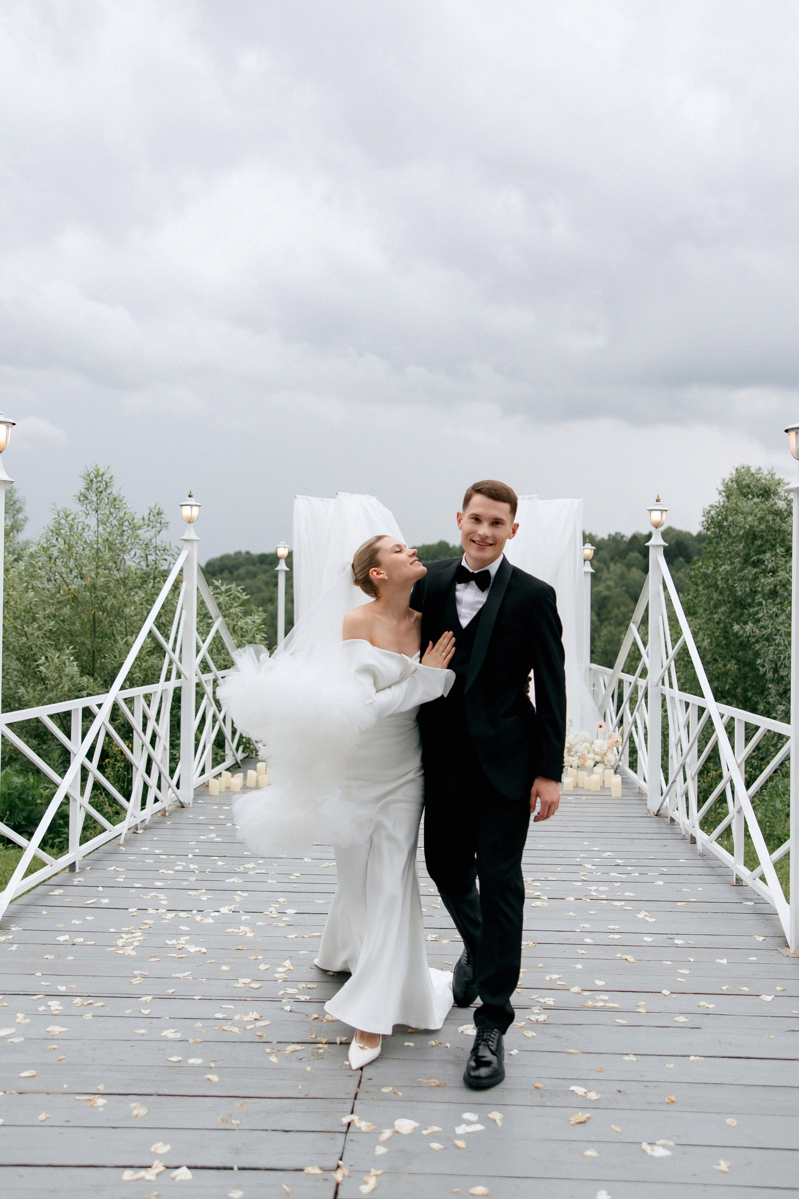 Свадебная фотосессия Настя, Макс и Карюша. Свадебный фотограф Москва