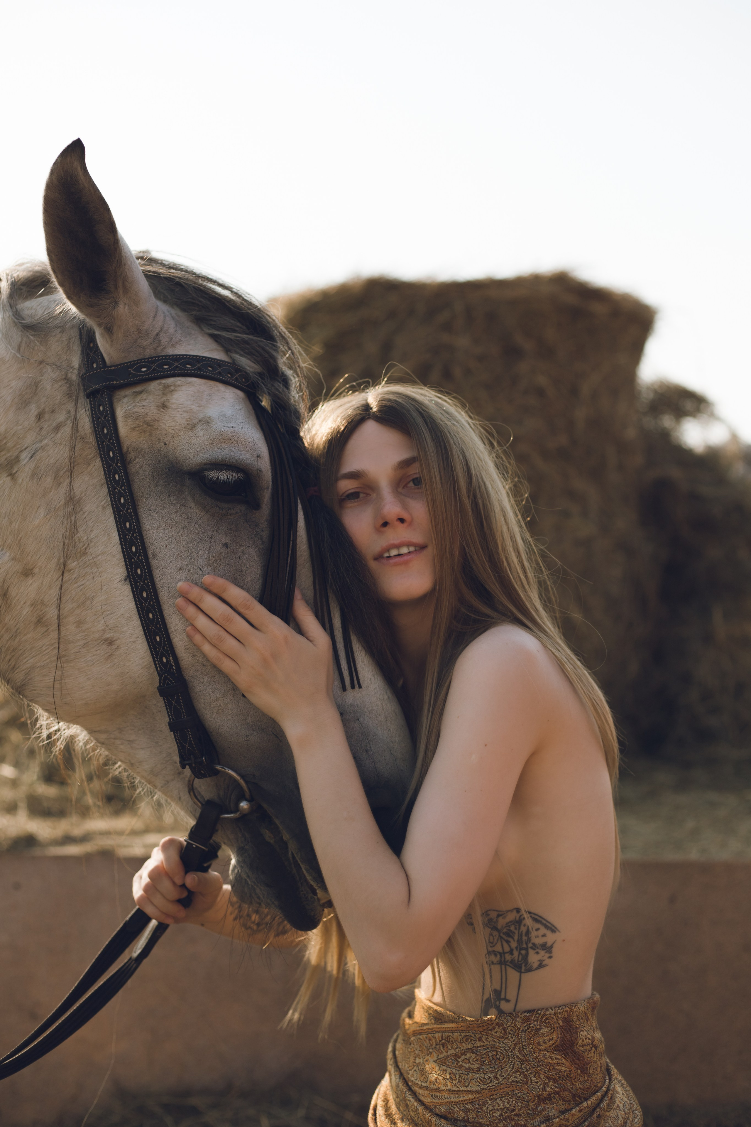 На конюшне. Фотограф в Тюмени Даша Михнова. Портреты, фотопроекты, фотодни