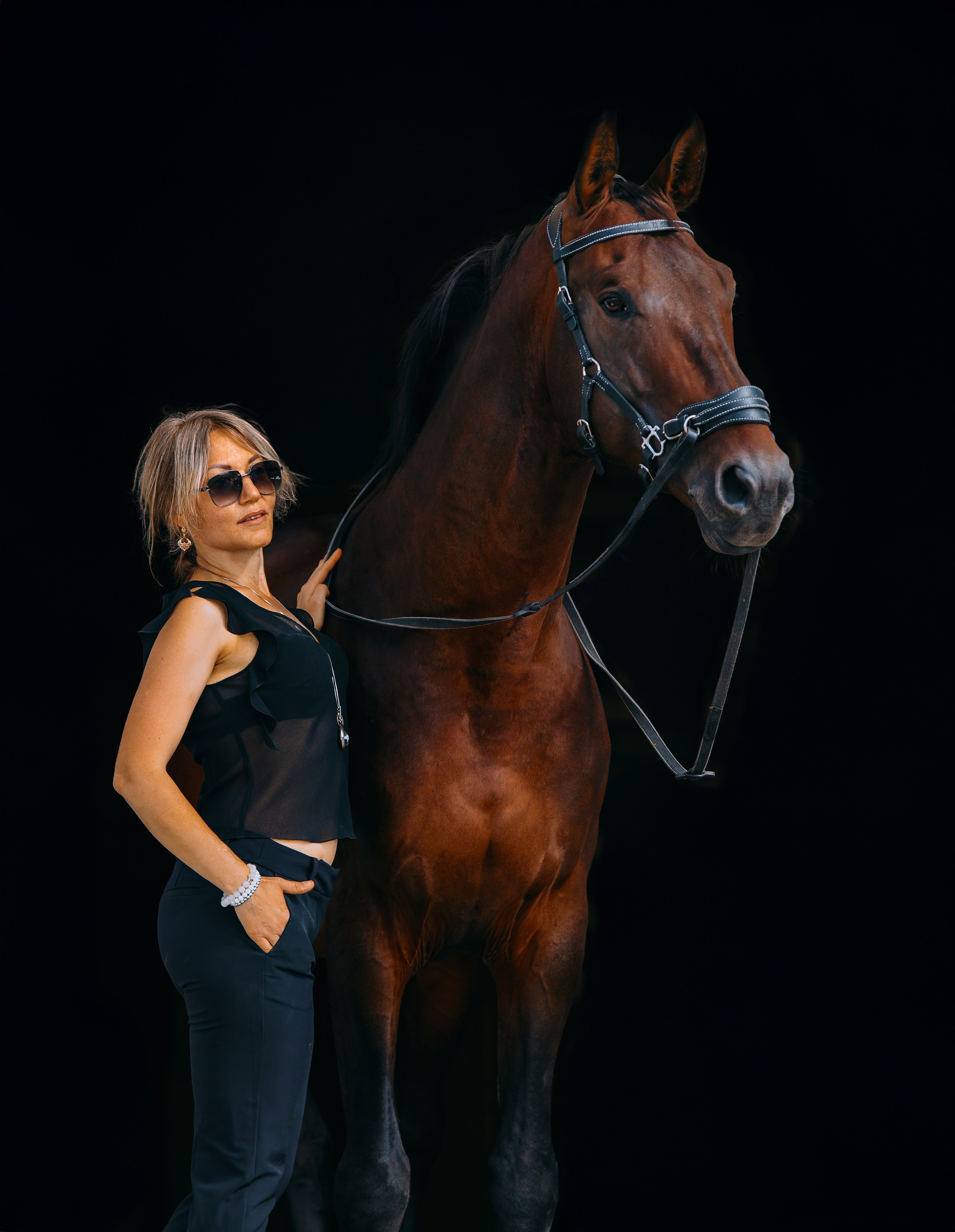 Светлана, Анна и Фрерих. Фотограф-анималист Ксендзова Кристина