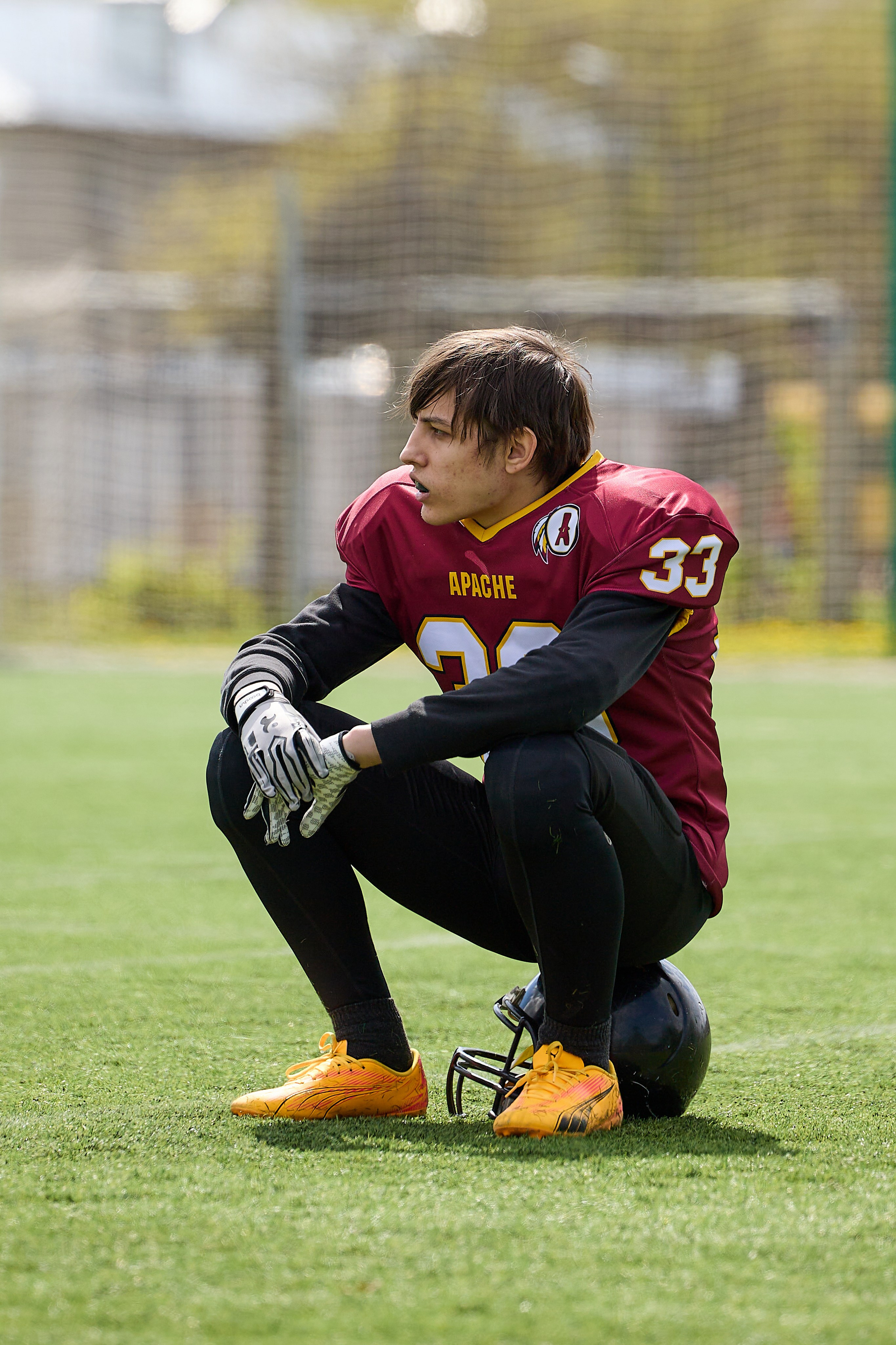 Американский футбол. Апачи — Бульдоги. Светлана Родионова — фотограф спортивный и не только