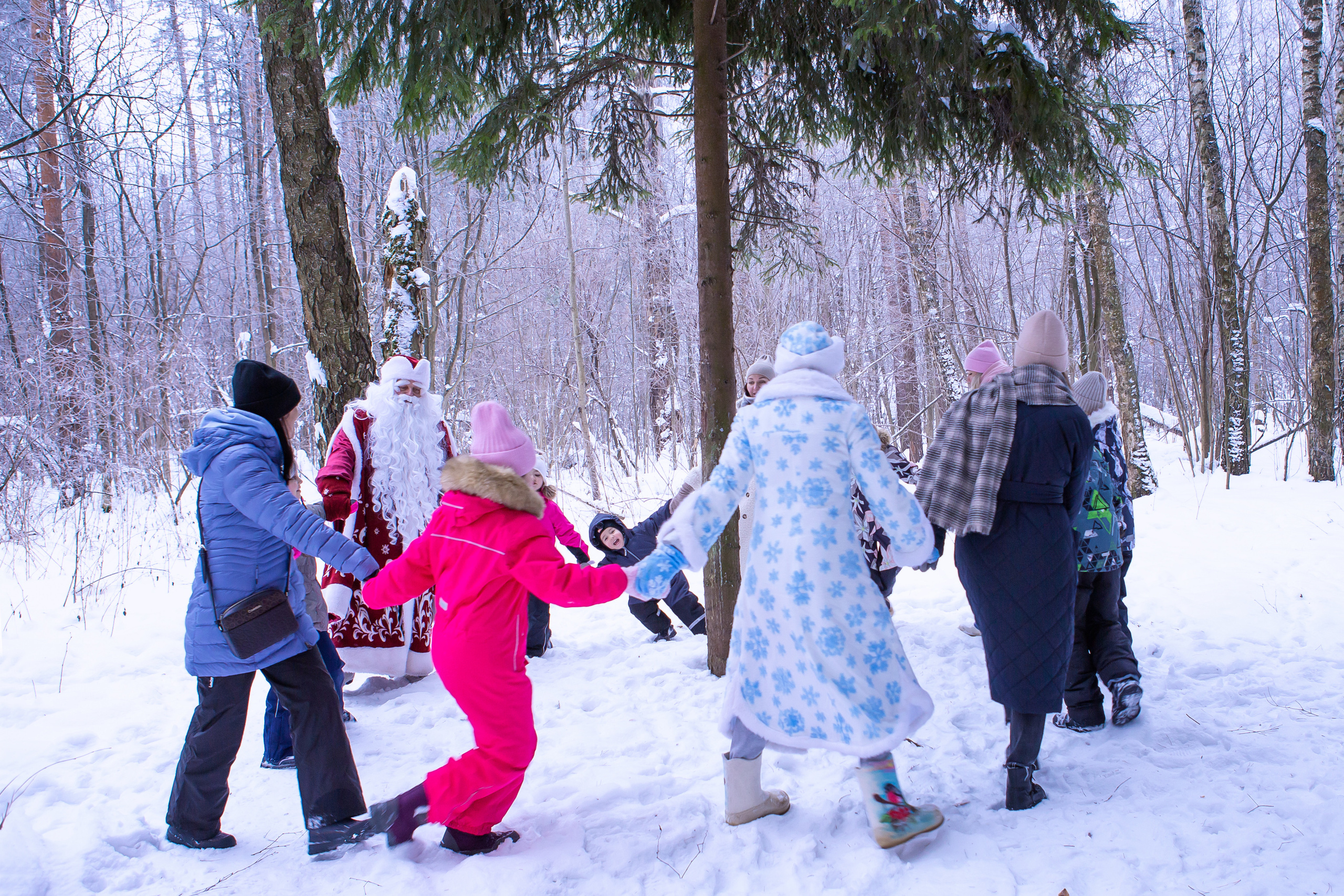 Новый год в лесу. Выпускные альбомы для школ и детских садов