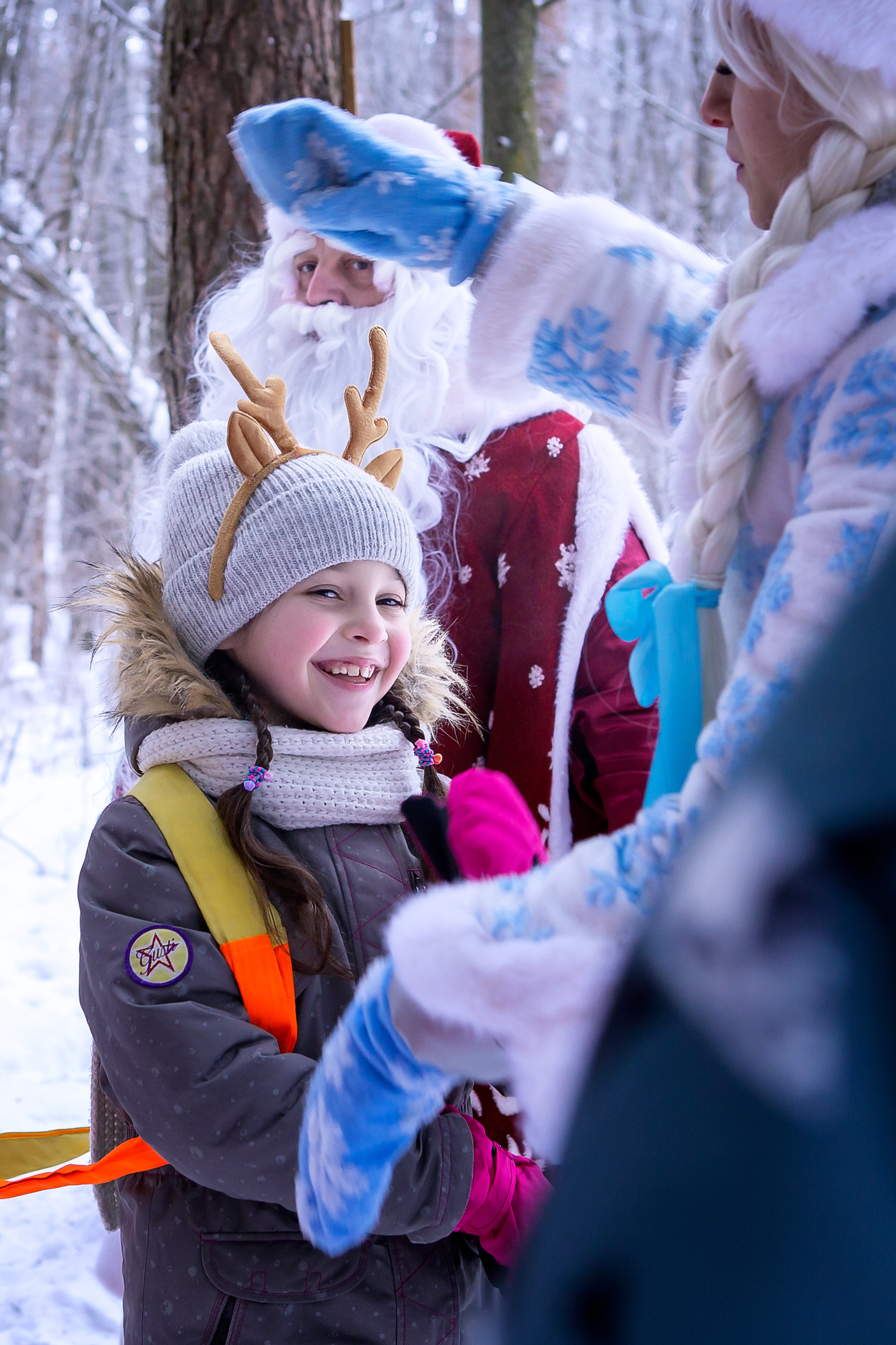 Новый год в лесу. Выпускные альбомы для школ и детских садов
