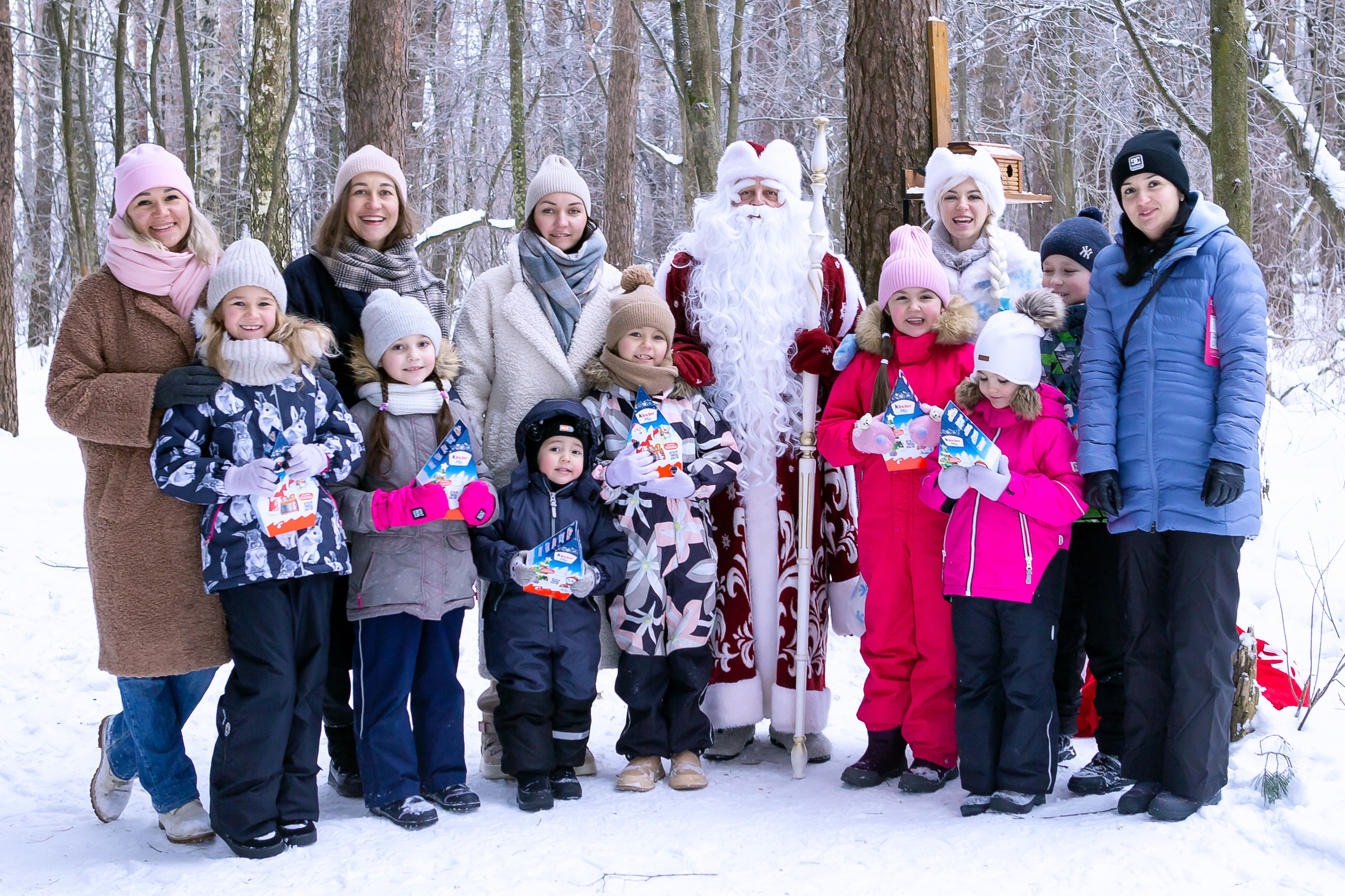 Новый год в лесу. Выпускные альбомы для школ и детских садов