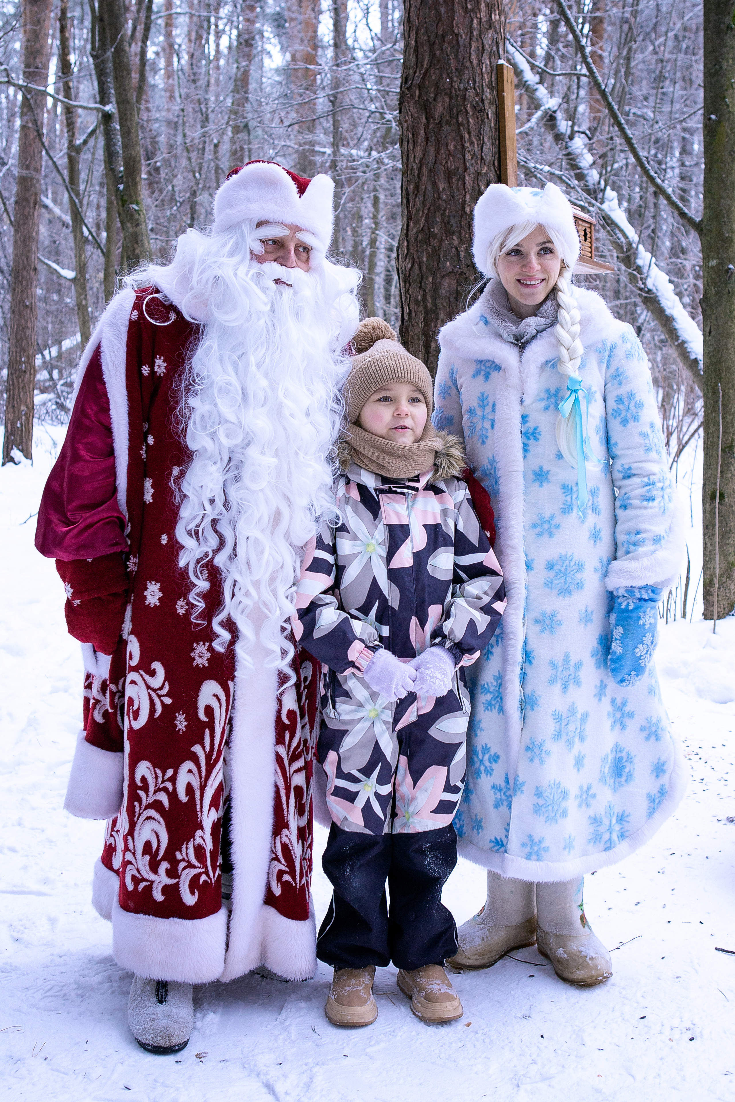 Новый год в лесу. Выпускные альбомы для школ и детских садов