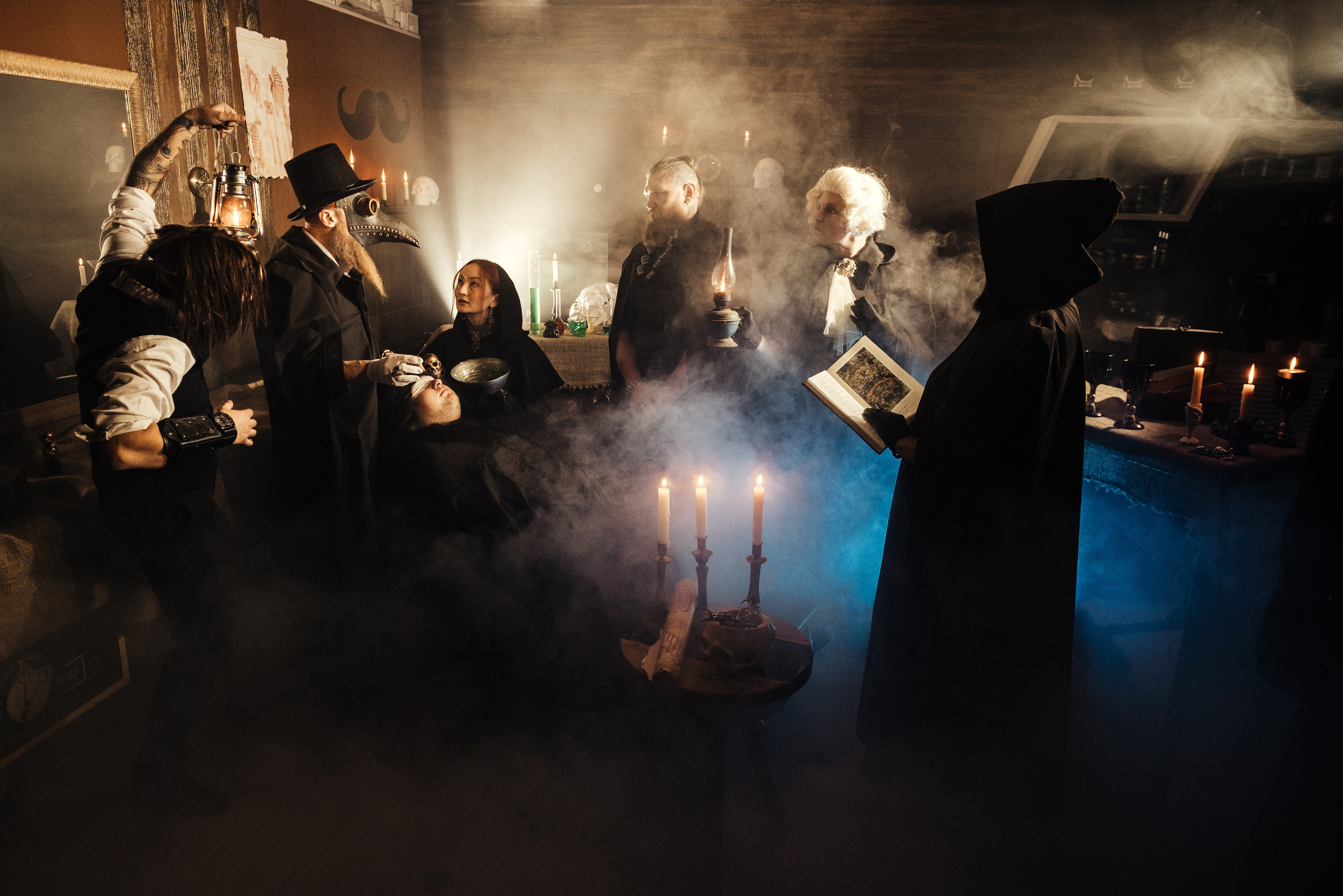 NIGHT BARBERS. Фотограф Алексей Маринин. Москва