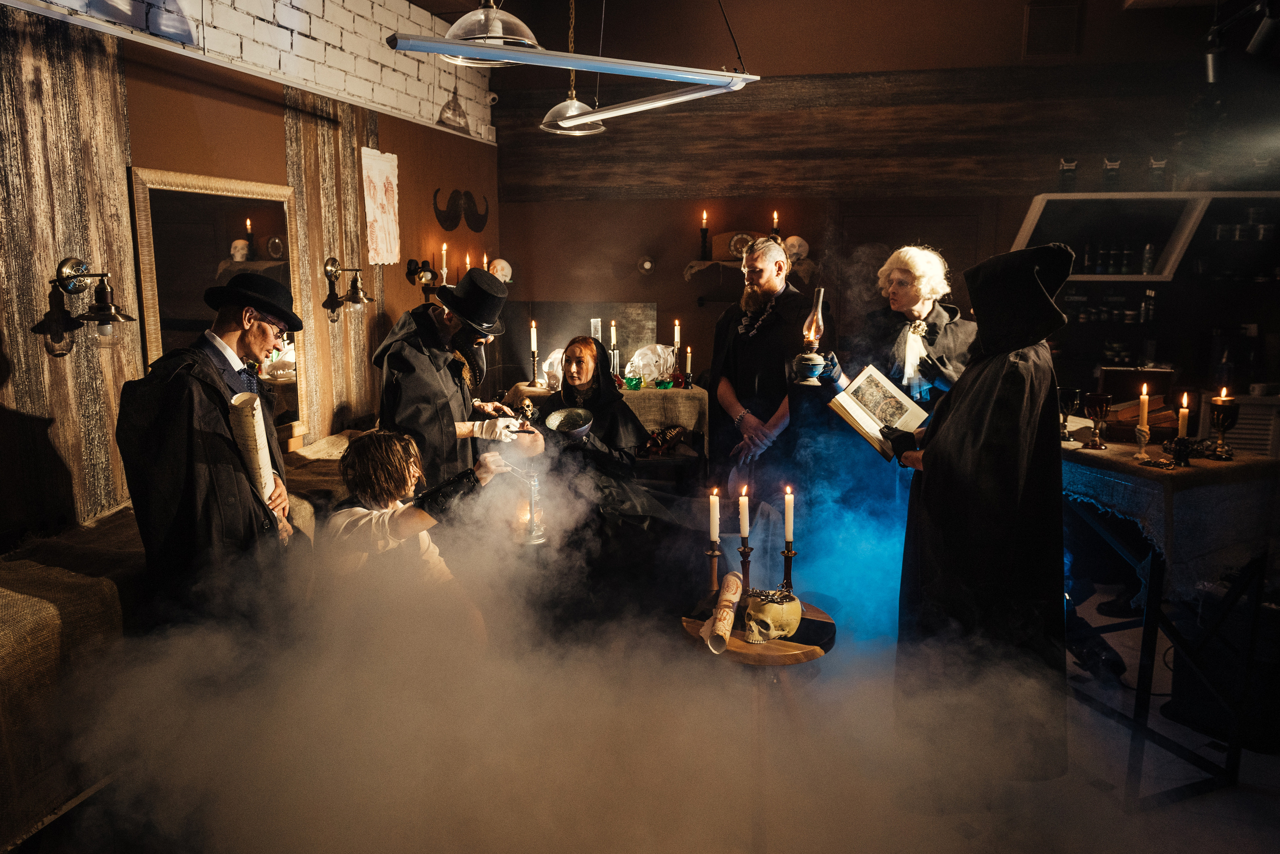 NIGHT BARBERS. Фотограф Алексей Маринин. Москва