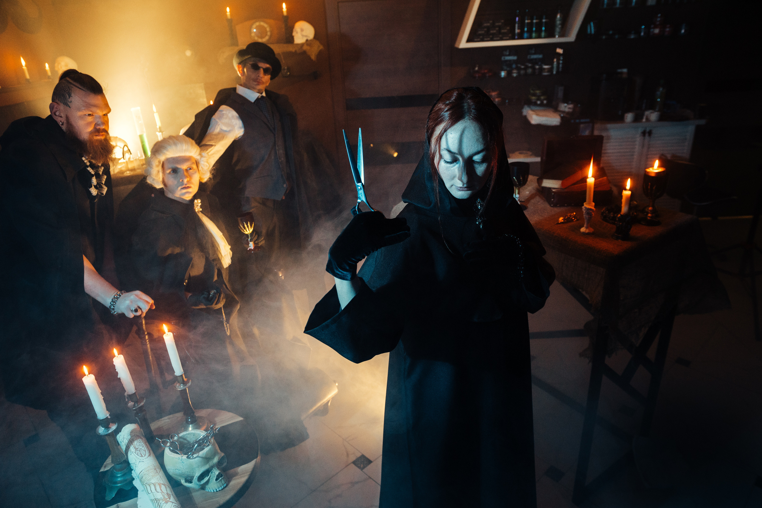 NIGHT BARBERS. Фотограф Алексей Маринин. Москва