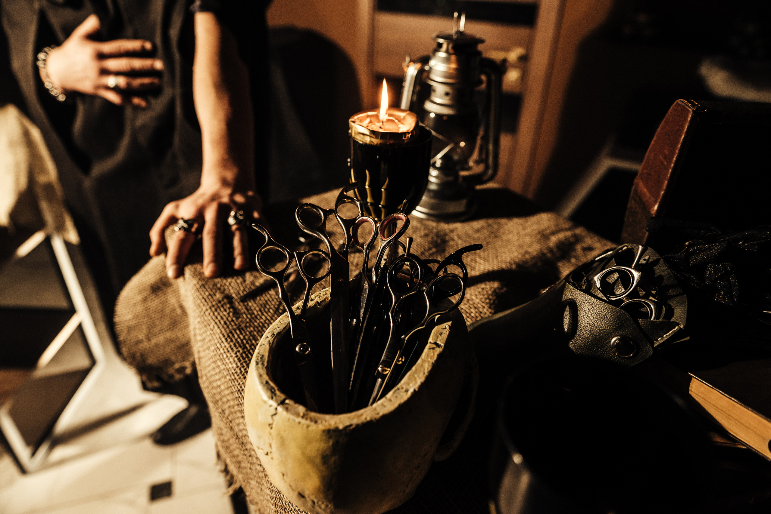 NIGHT BARBERS. Фотограф Алексей Маринин. Москва