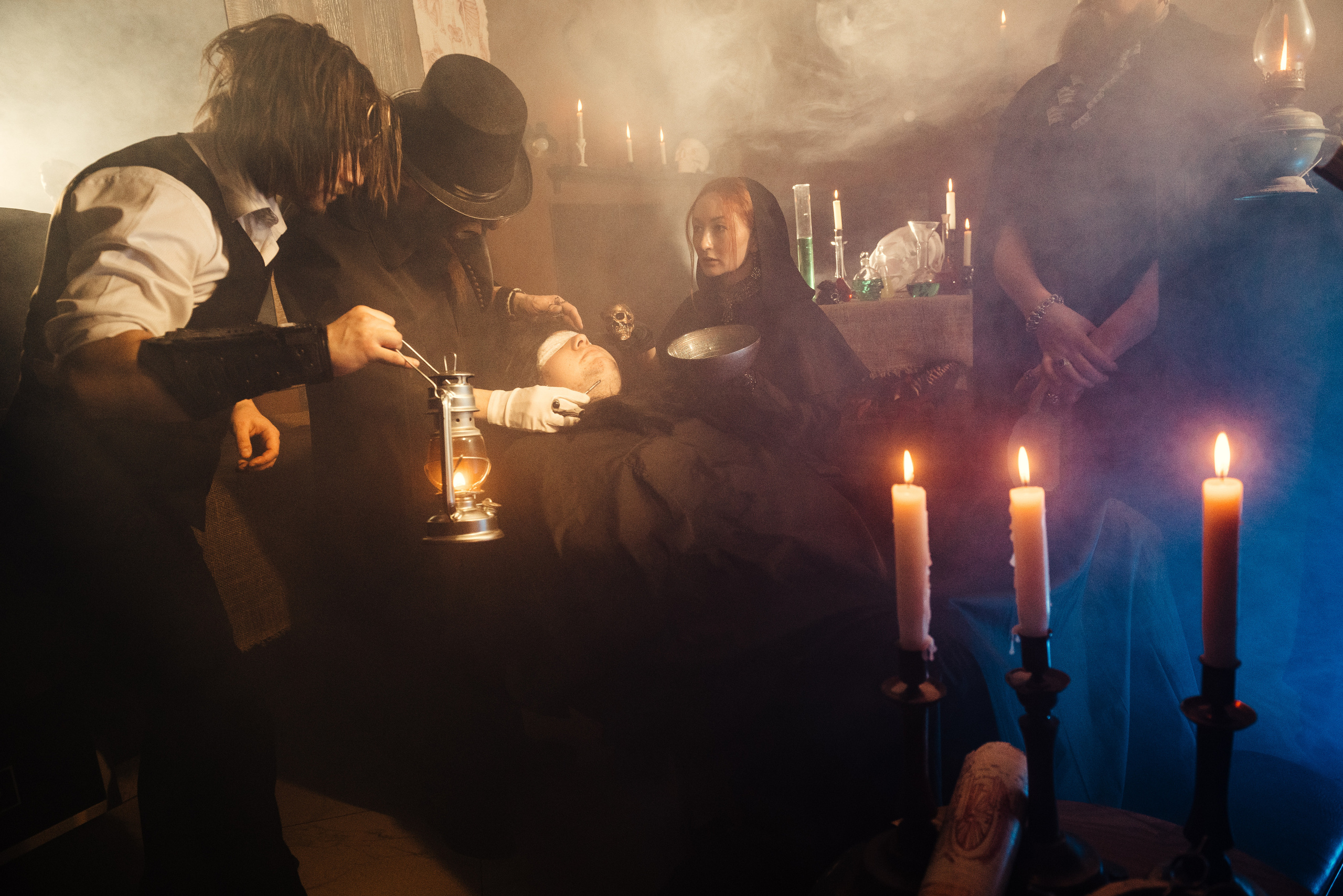 NIGHT BARBERS. Фотограф Алексей Маринин. Москва