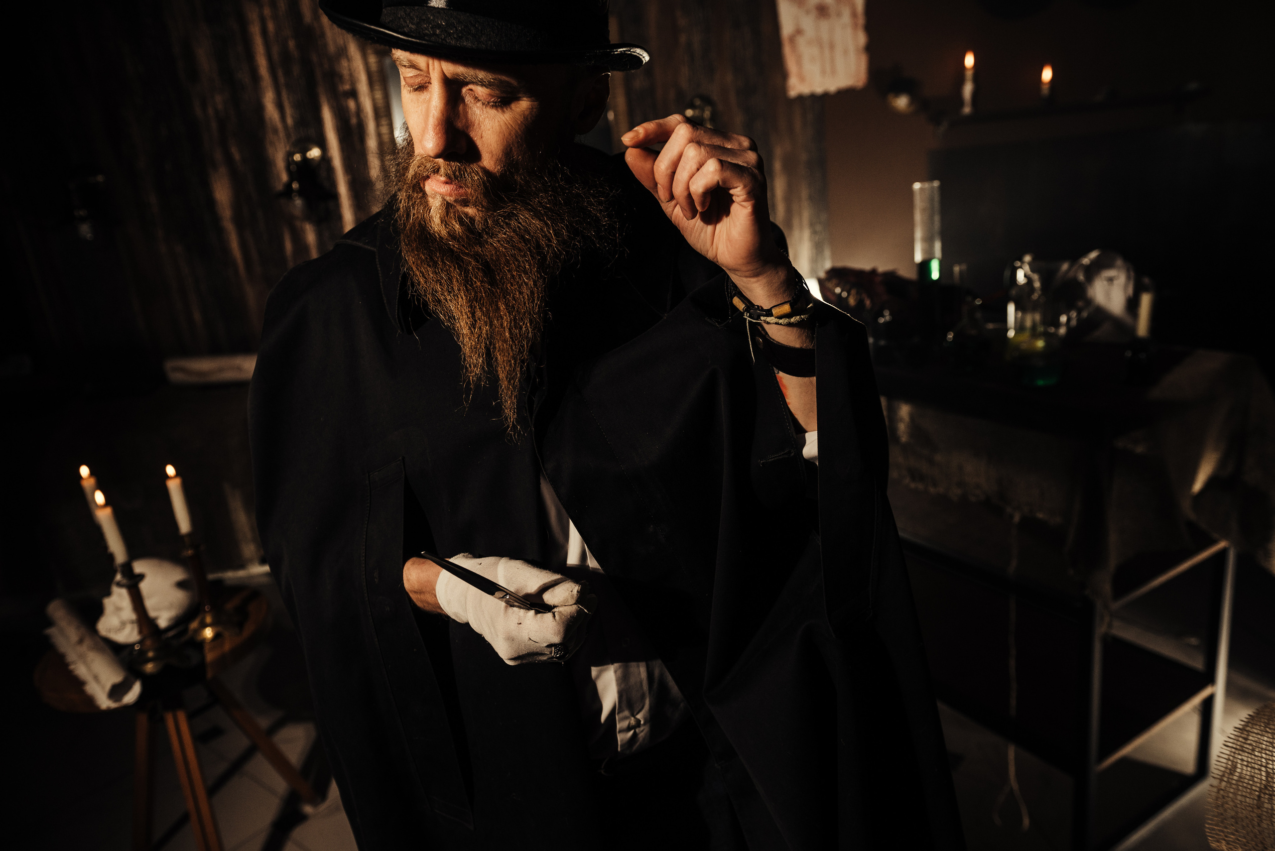 NIGHT BARBERS. Фотограф Алексей Маринин. Москва