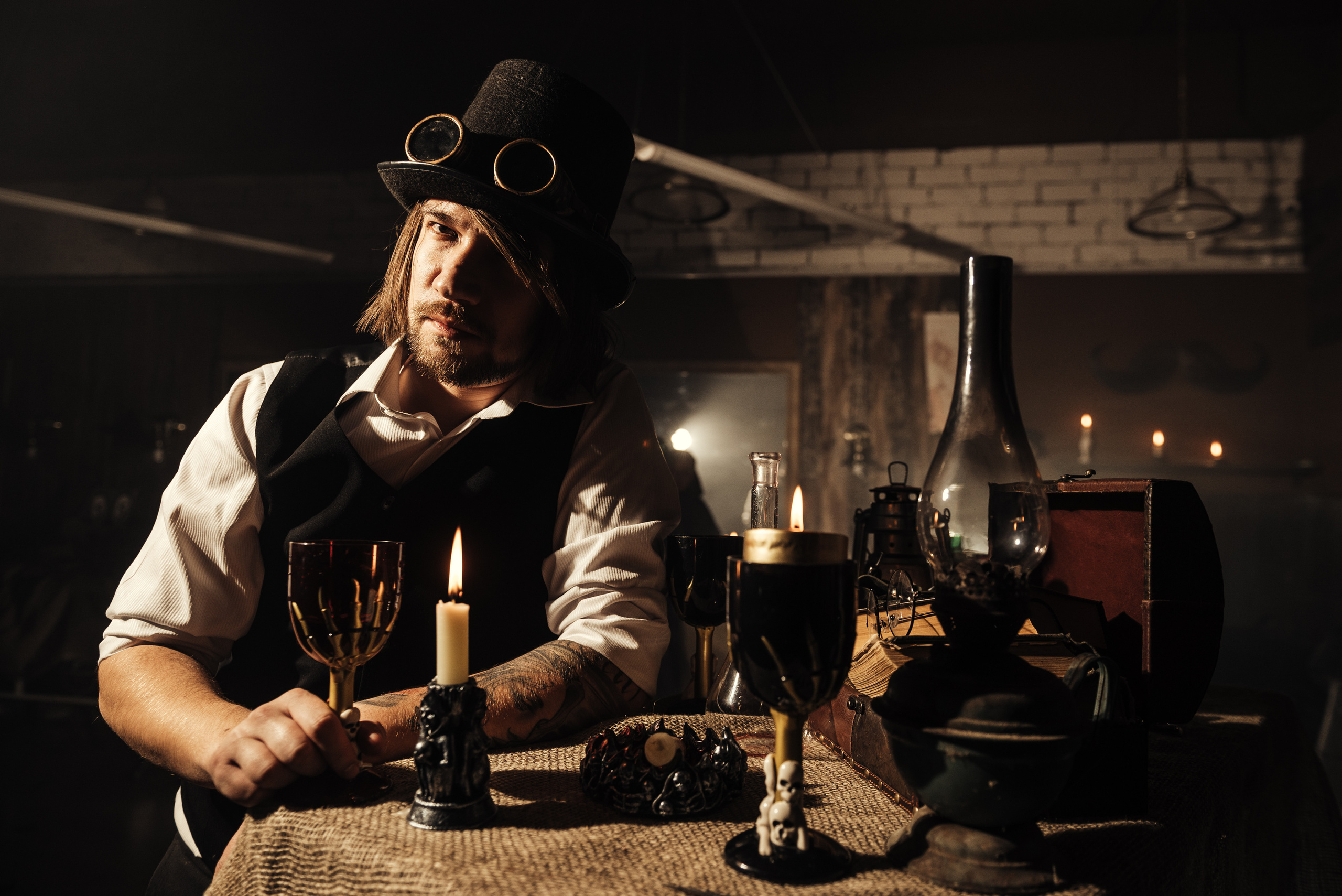 NIGHT BARBERS. Фотограф Алексей Маринин. Москва