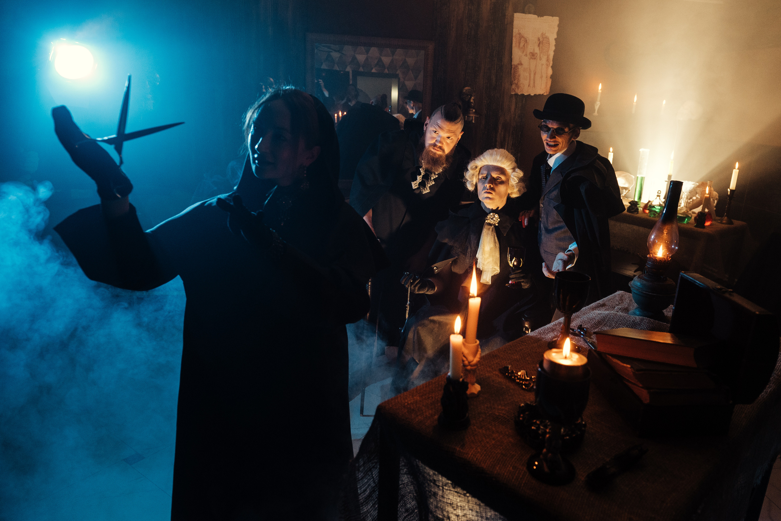 NIGHT BARBERS. Фотограф Алексей Маринин. Москва