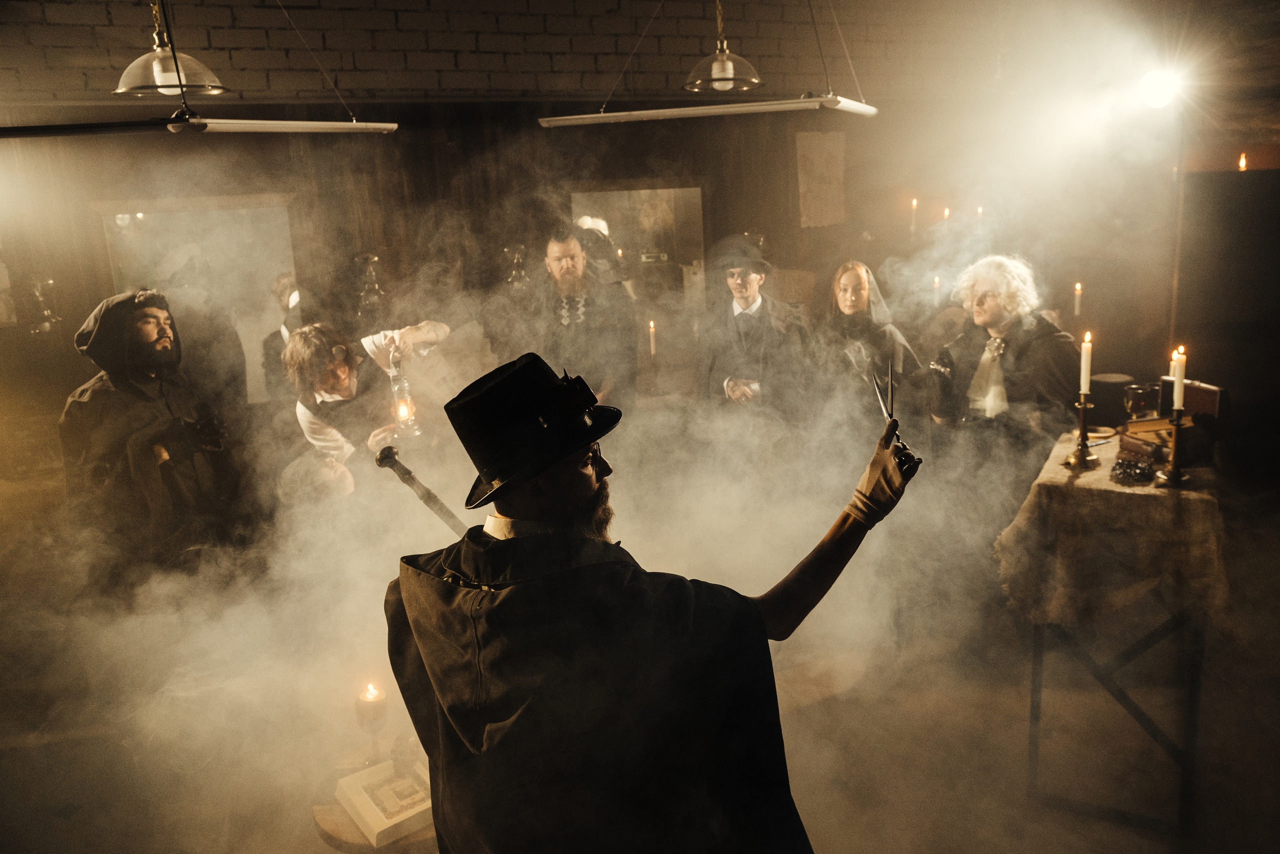 NIGHT BARBERS. Фотограф Алексей Маринин. Москва