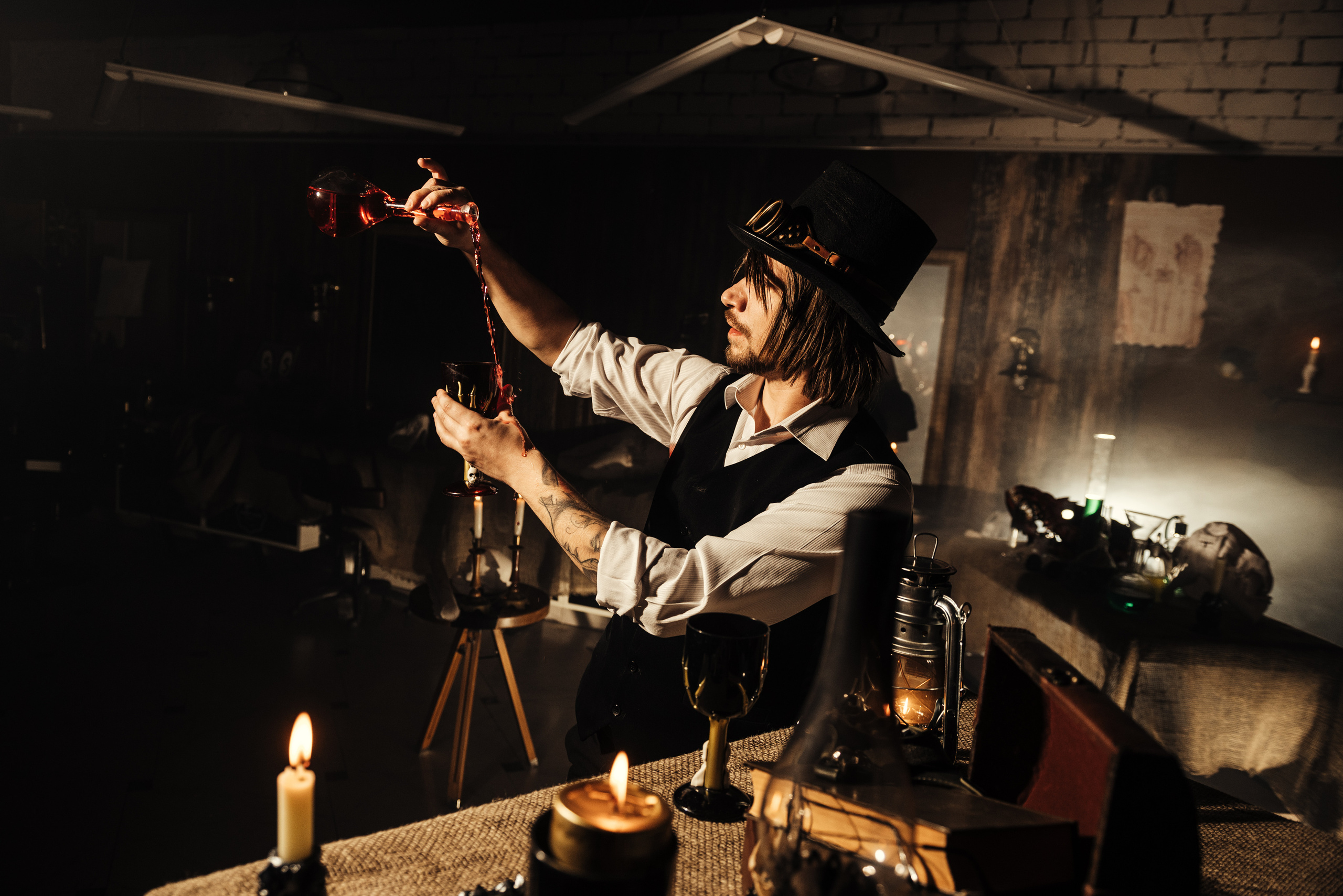 NIGHT BARBERS. Фотограф Алексей Маринин. Москва