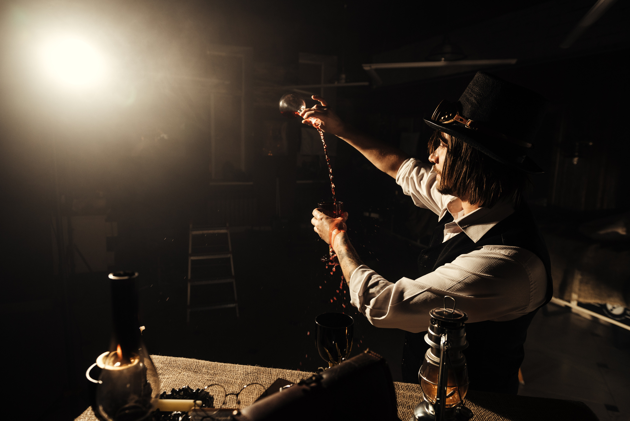 NIGHT BARBERS. Фотограф Алексей Маринин. Москва