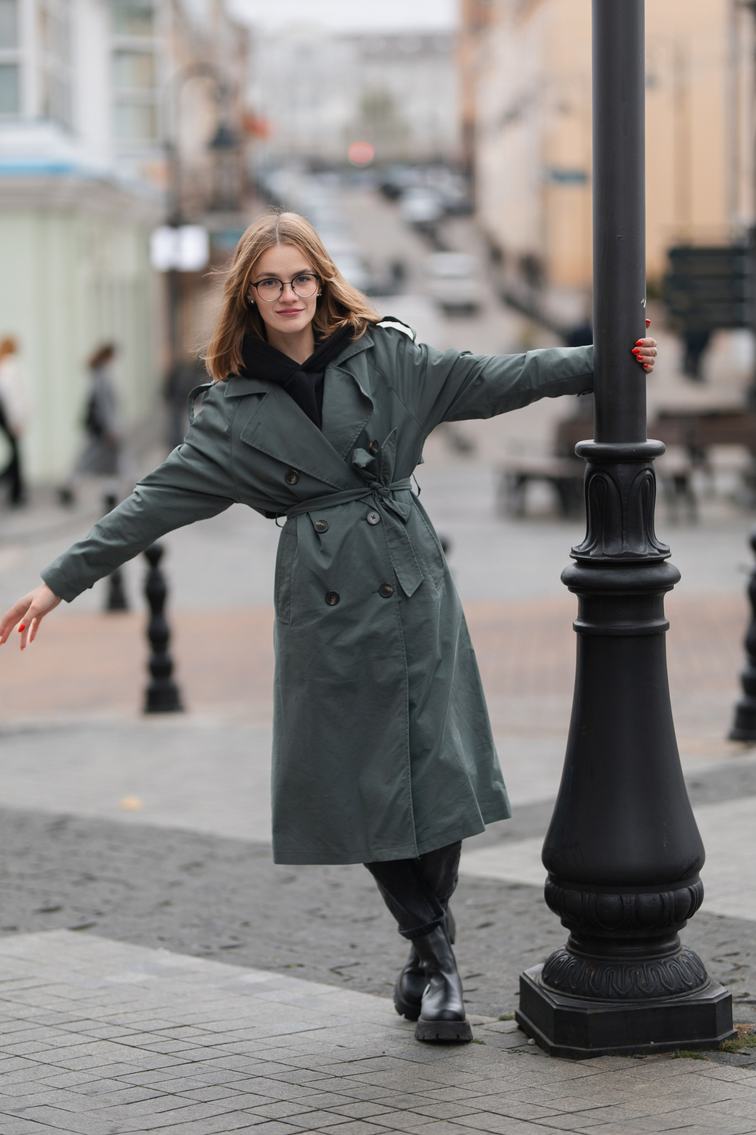 Семейная съёмка на улице