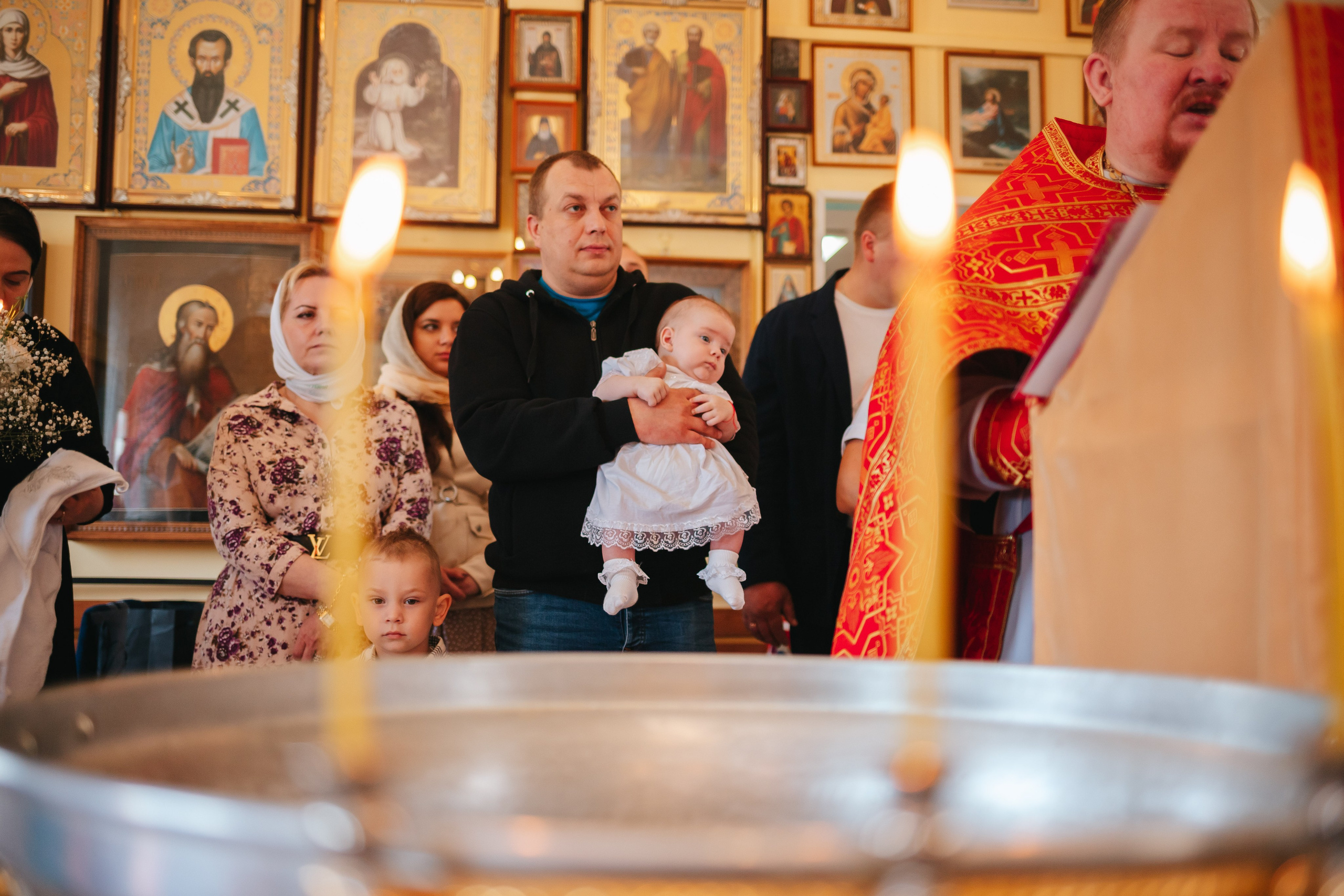 Крещение Свята. Семейный lifestyle фотограф в Санкт-Петербурге Людмила Пахомова
