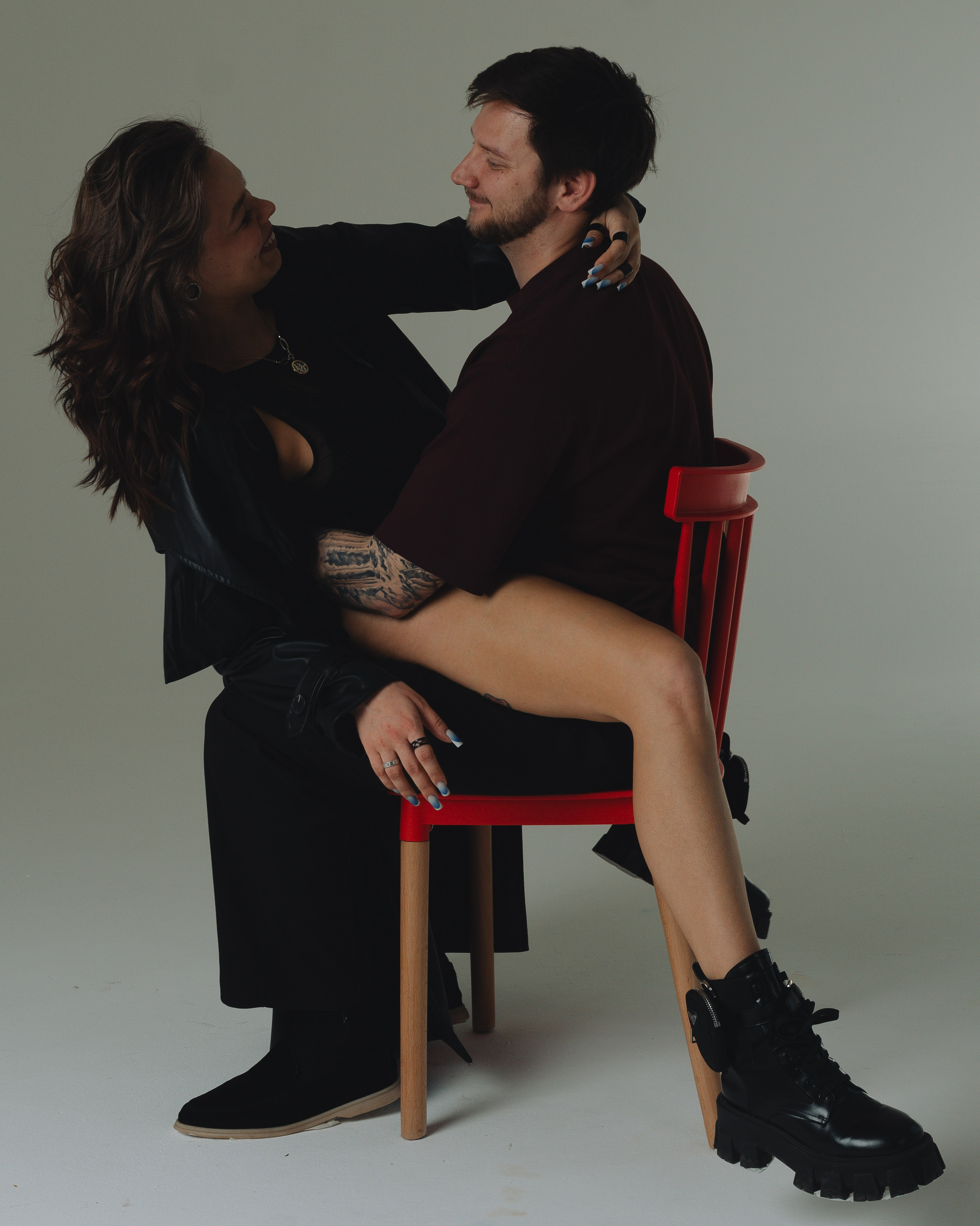 Оказалось трое. Фотограф в Москве Шалышко Ангелина