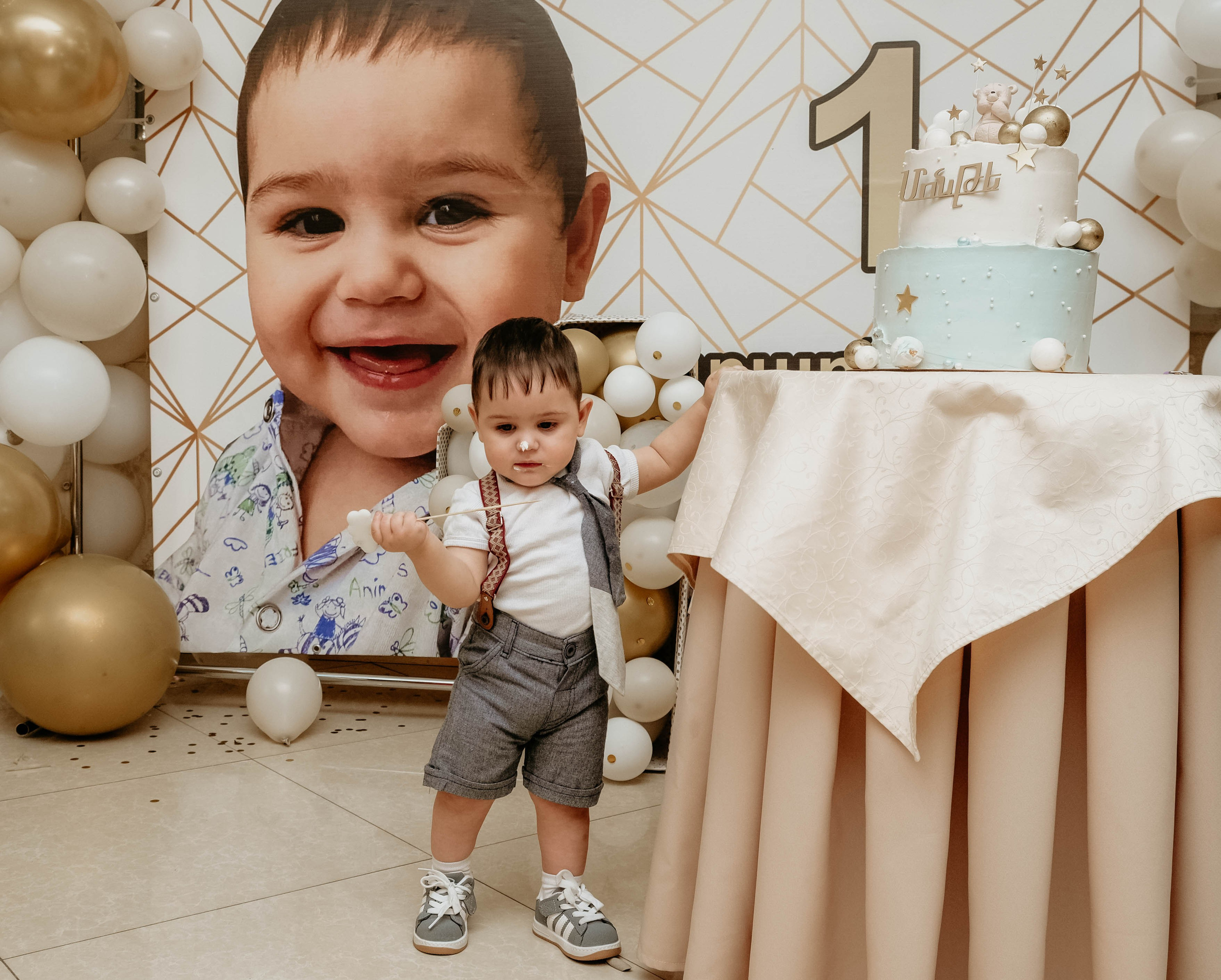 Первый день рождения. Елена Фирсова | Фотограф Астрахань