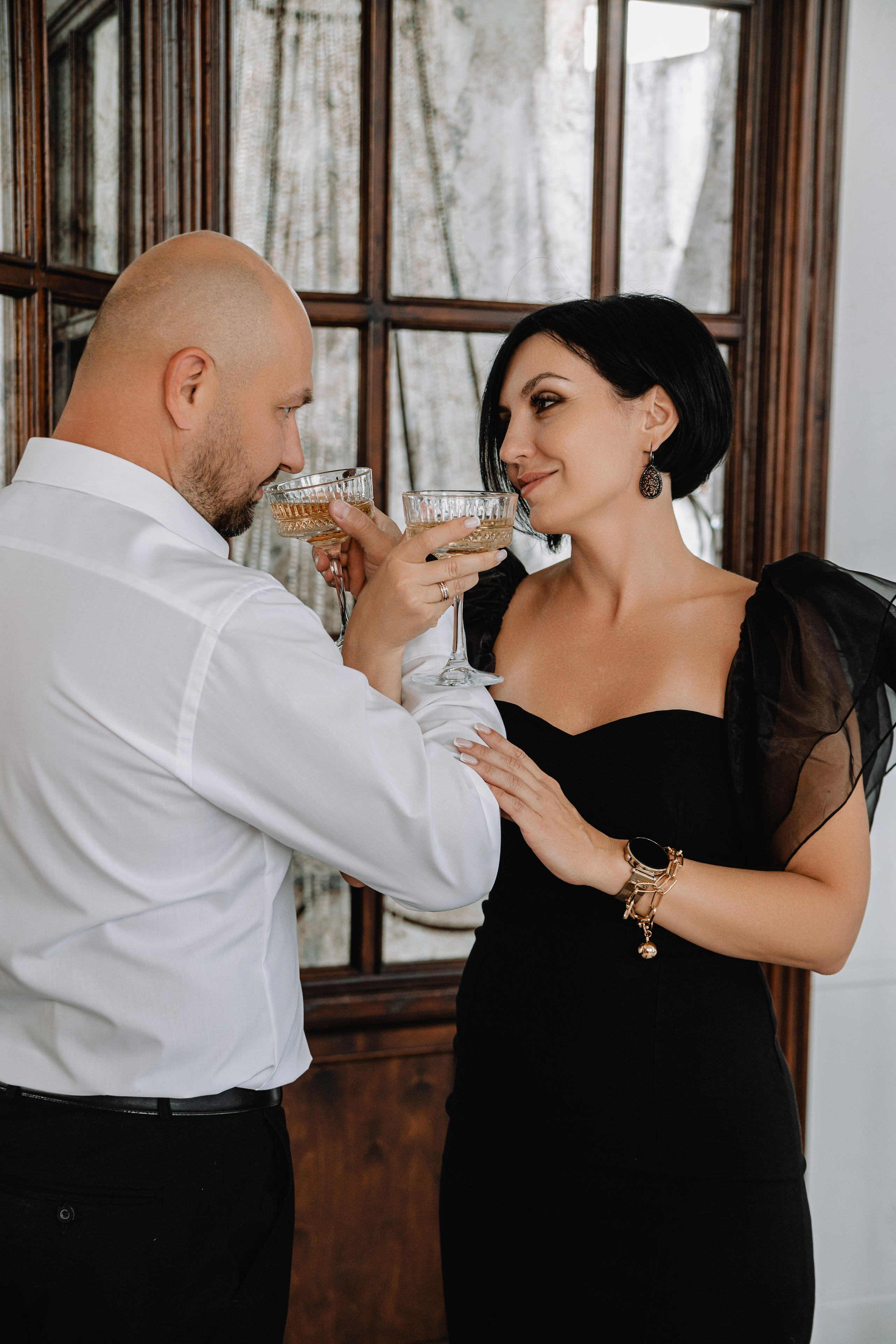 Евгения, Михаил и Дарина и собачка Чарли. Фотограф Воронеж Варвара